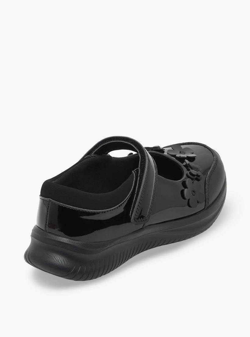حذاء مدرسي ماري جين بشريط إغلاق لاصق للبنات من كابا-girls-shoes-maryjanes-image-6