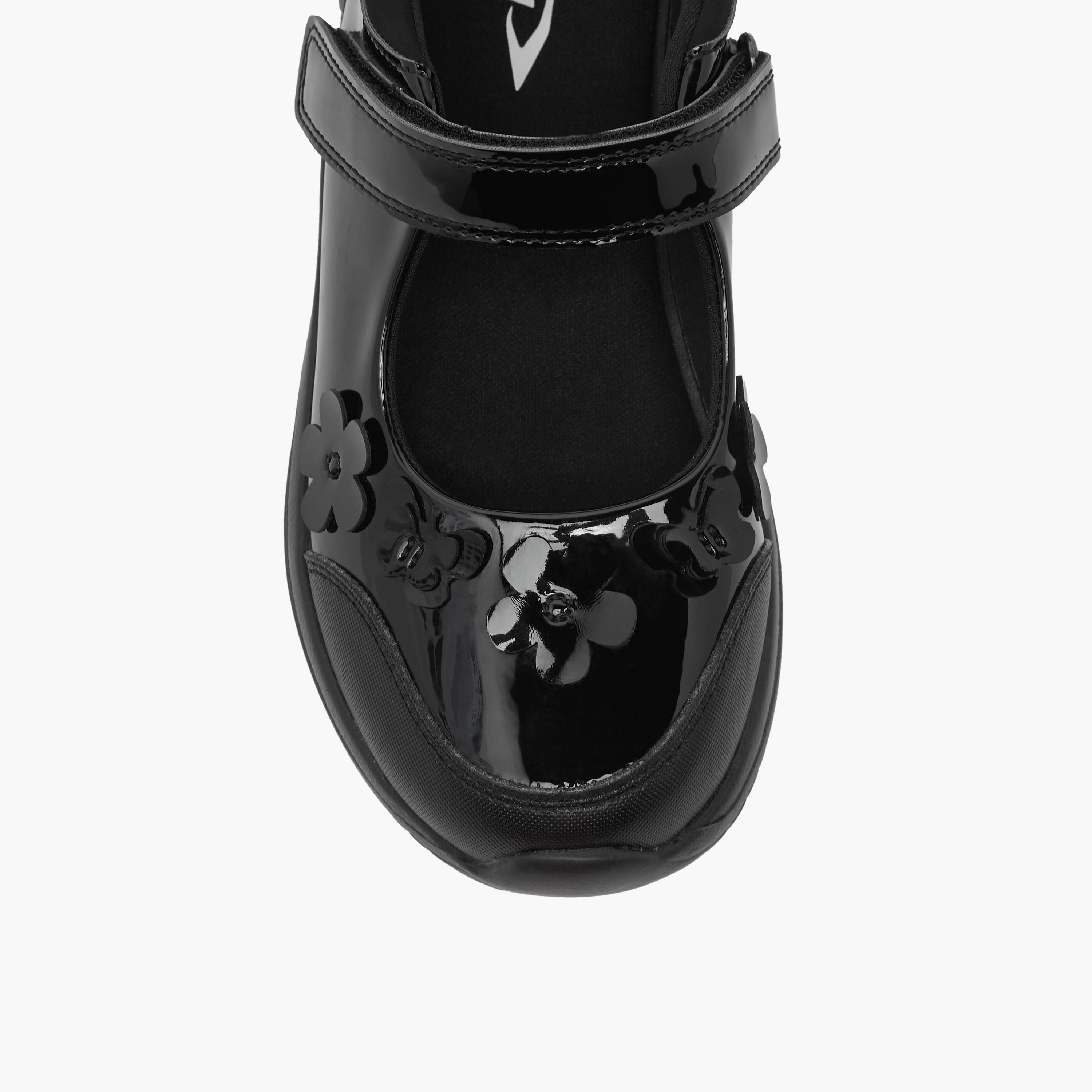 حذاء مدرسي ماري جين بشريط إغلاق لاصق للبنات من كابا-girls-shoes-maryjanes-image-7
