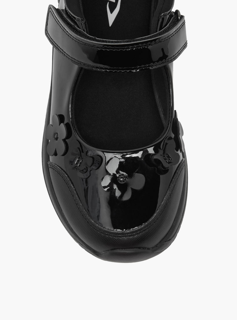 حذاء مدرسي ماري جين بشريط إغلاق لاصق للبنات من كابا-girls-shoes-maryjanes-image-7
