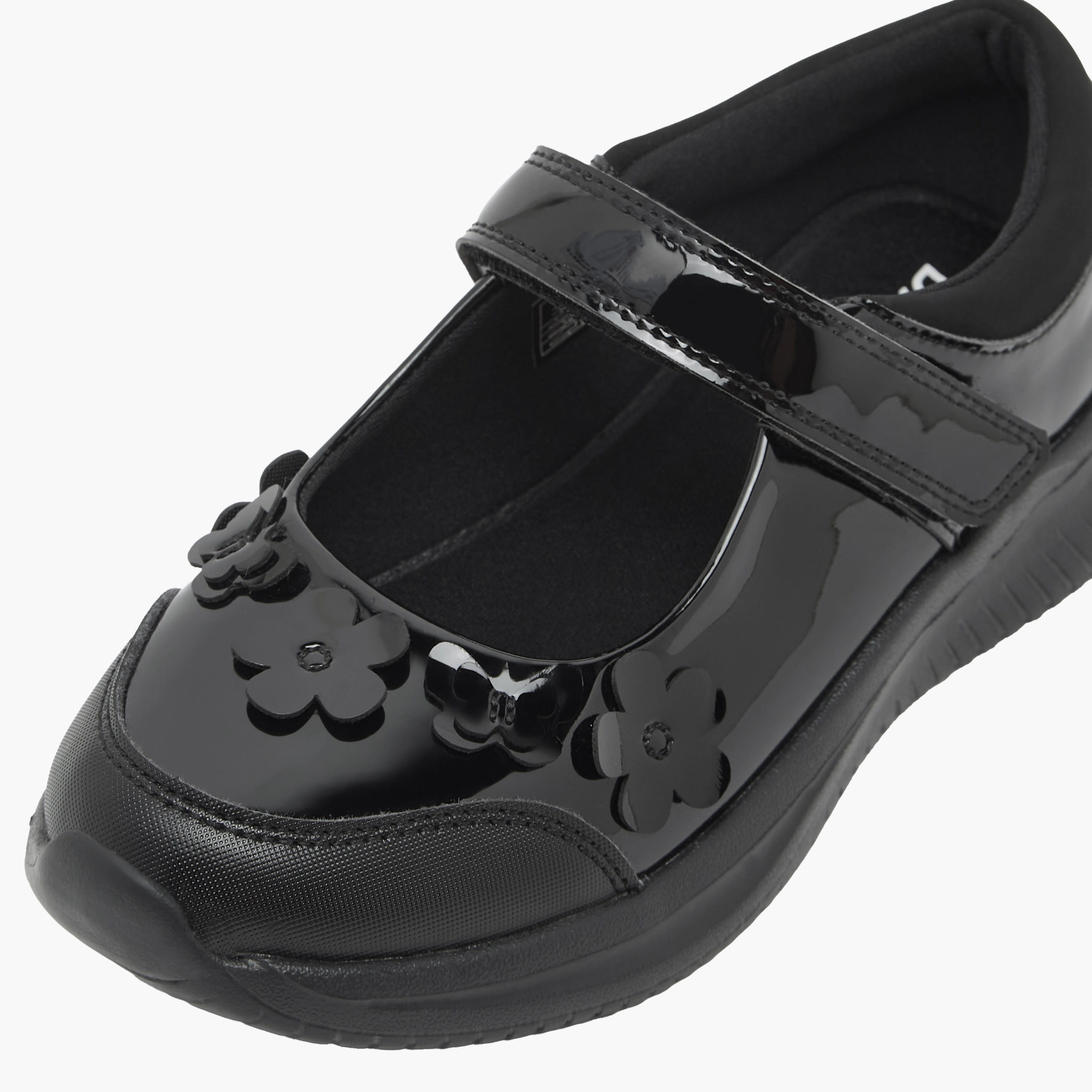 حذاء مدرسي ماري جين بشريط إغلاق لاصق للبنات من كابا-girls-shoes-maryjanes-image-8