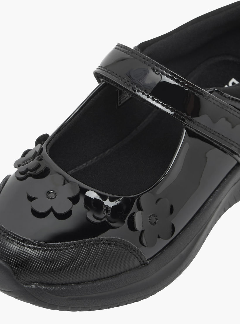 حذاء مدرسي ماري جين بشريط إغلاق لاصق للبنات من كابا-girls-shoes-maryjanes-image-8