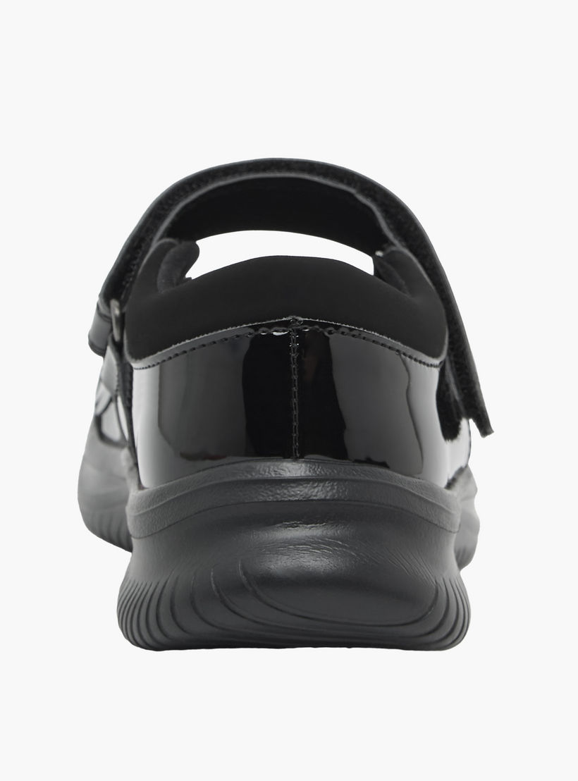 حذاء مدرسي ماري جين بشريط إغلاق لاصق للبنات من كابا-girls-shoes-maryjanes-image-9