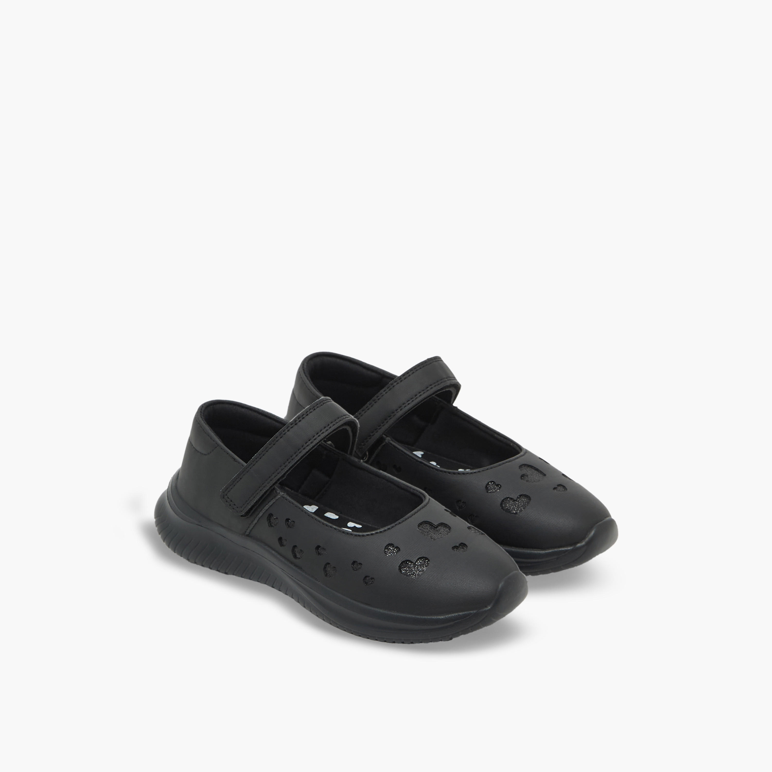 حذاء ماري جين مدرسي بشريط إغلاق للبنات من داش-girls-shoes-maryjanes-image-1