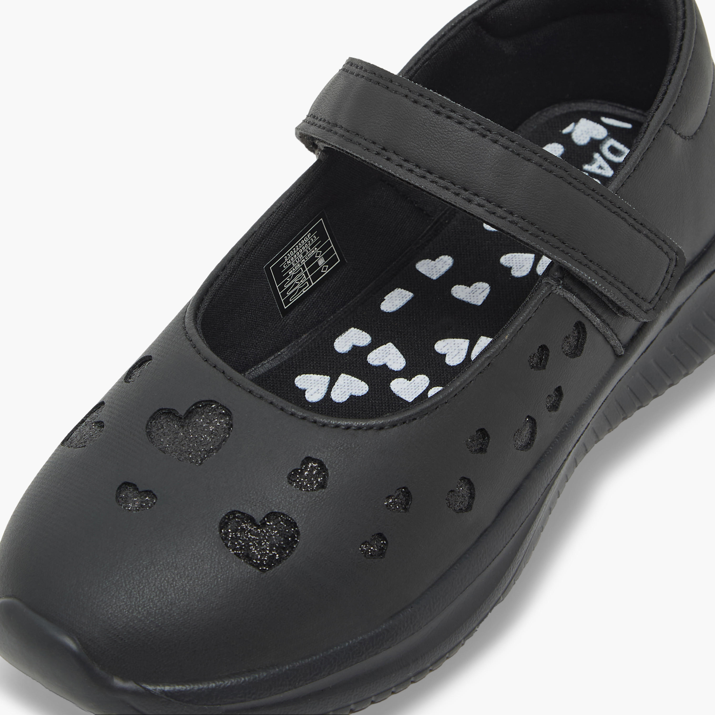 حذاء ماري جين مدرسي بشريط إغلاق للبنات من داش-girls-shoes-maryjanes-image-8