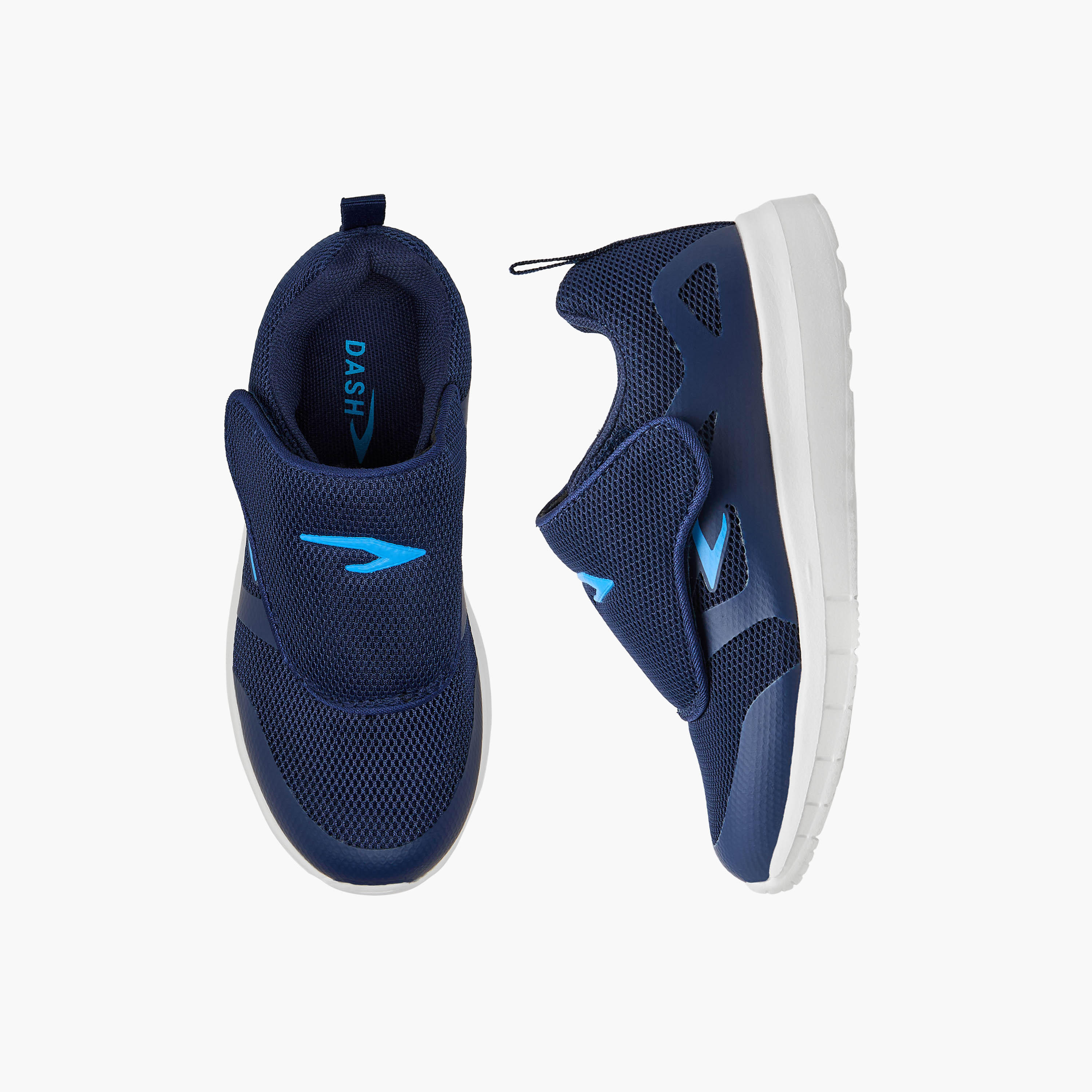 Dash Boys Hook & Loop Breathable Walking Shoes-boys-shoes-sneakers-image-1
