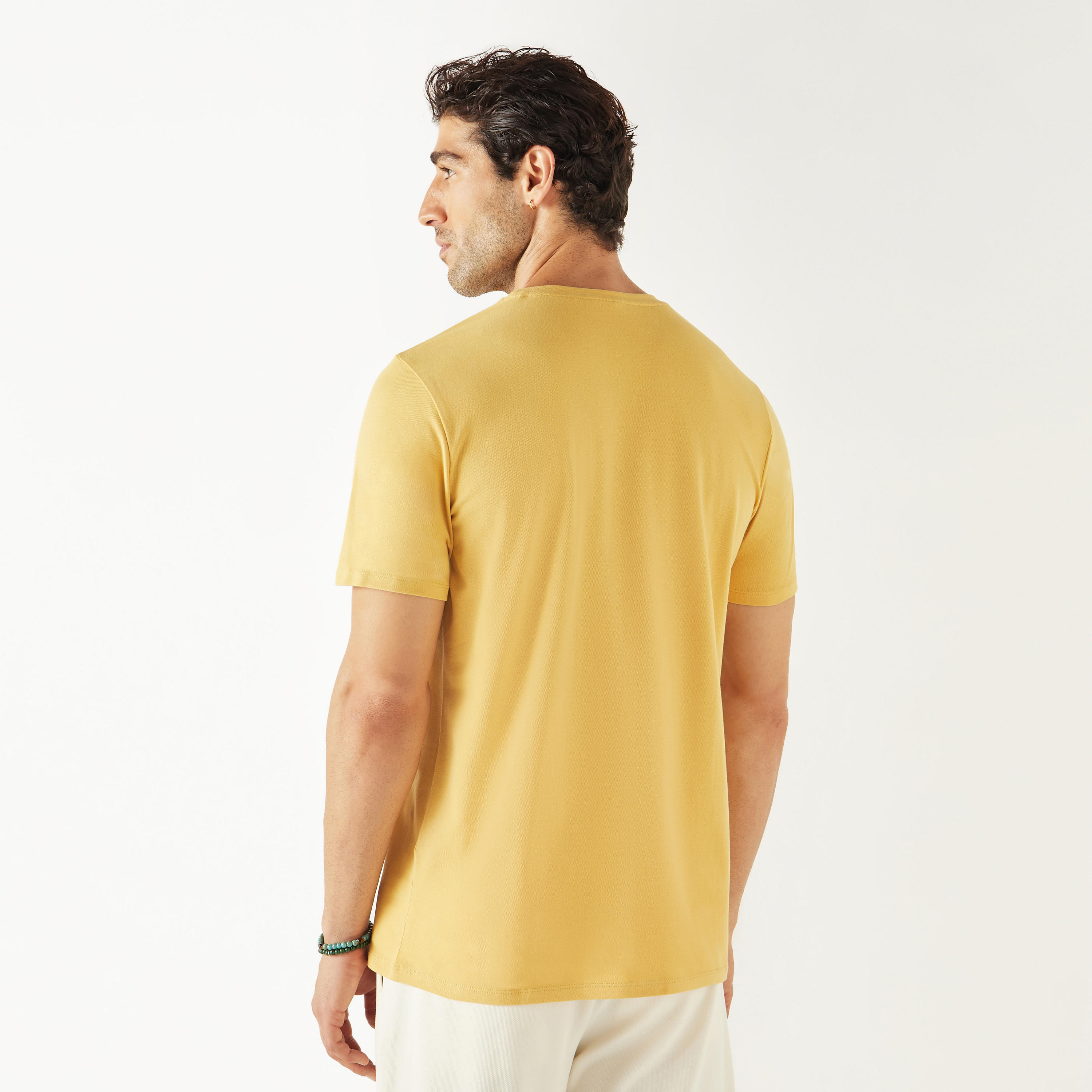تيشيرت بأكمام قصيرة وطبعات تايبوجرافيك من آيكونيك-men-clothing-tshirtsandpolos-tshirts-image-7