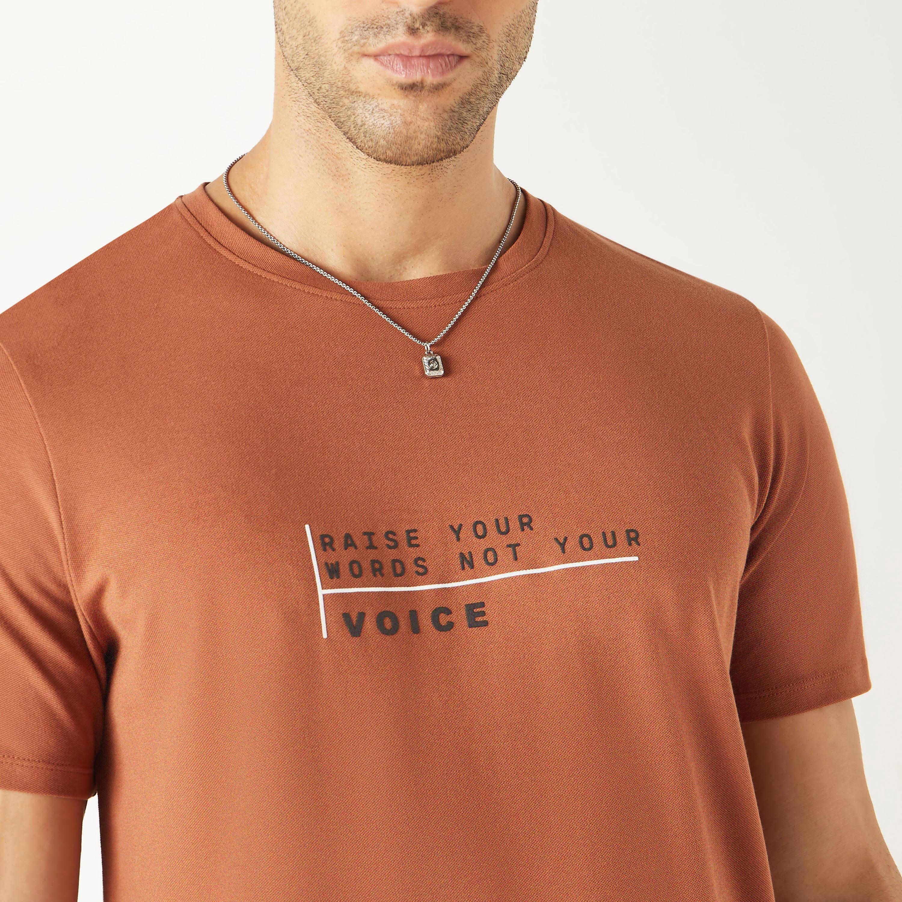 تيشيرت بأكمام قصيرة وطبعات تايبوجرافيك من آيكونيك-men-clothing-tshirtsandpolos-tshirts-image-20