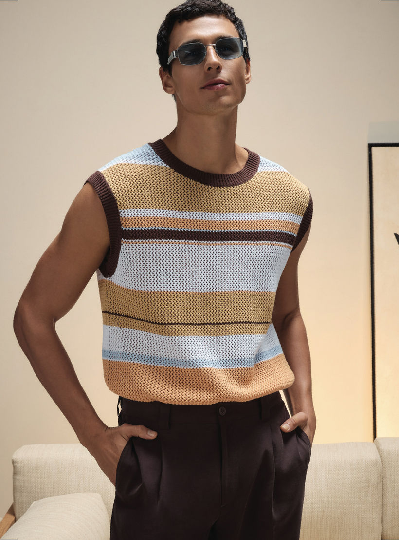 Iconic Striped Sleeveless Pullover-men-clothing-sweatersandpullovers-image-1
