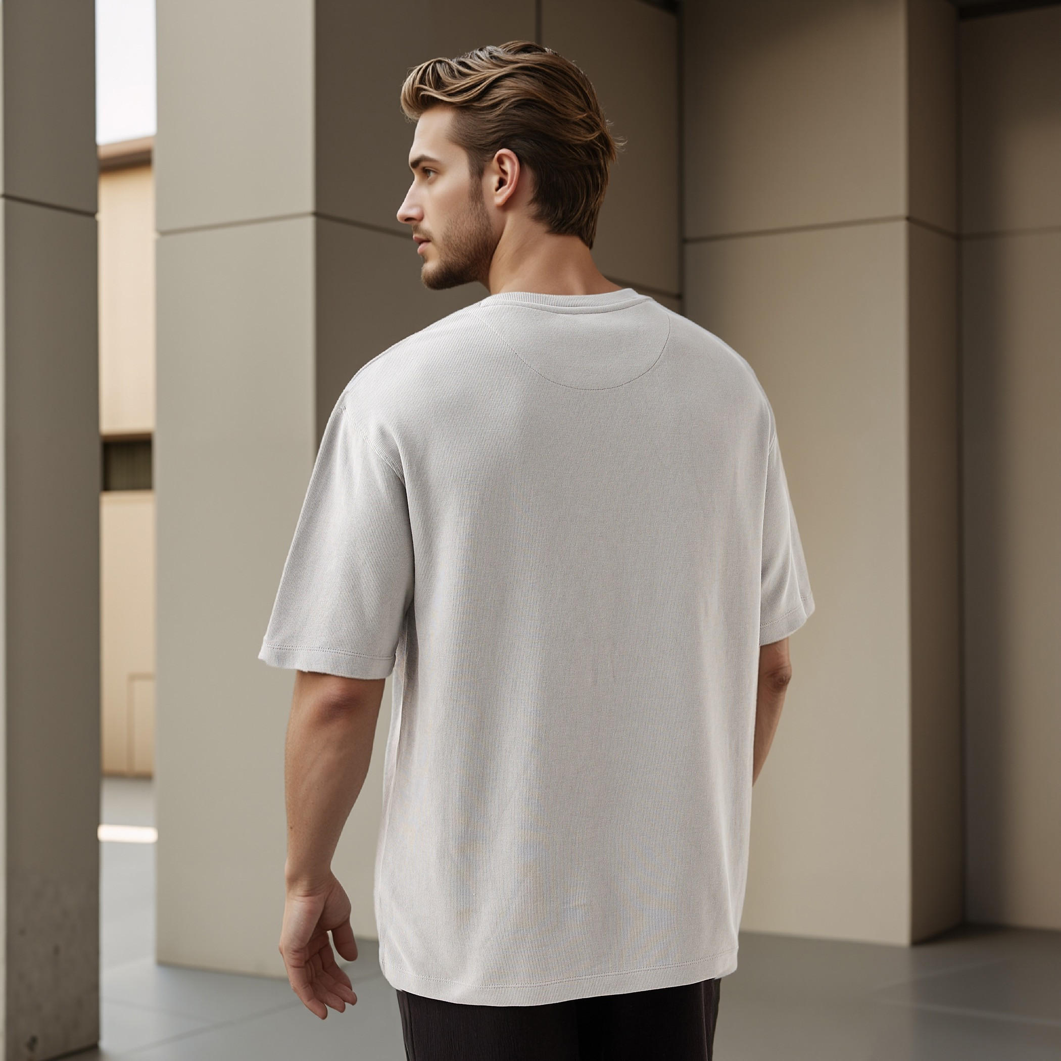 Iconic Textured T-shirt-men-clothing-tshirtsandpolos-tshirts-image-3