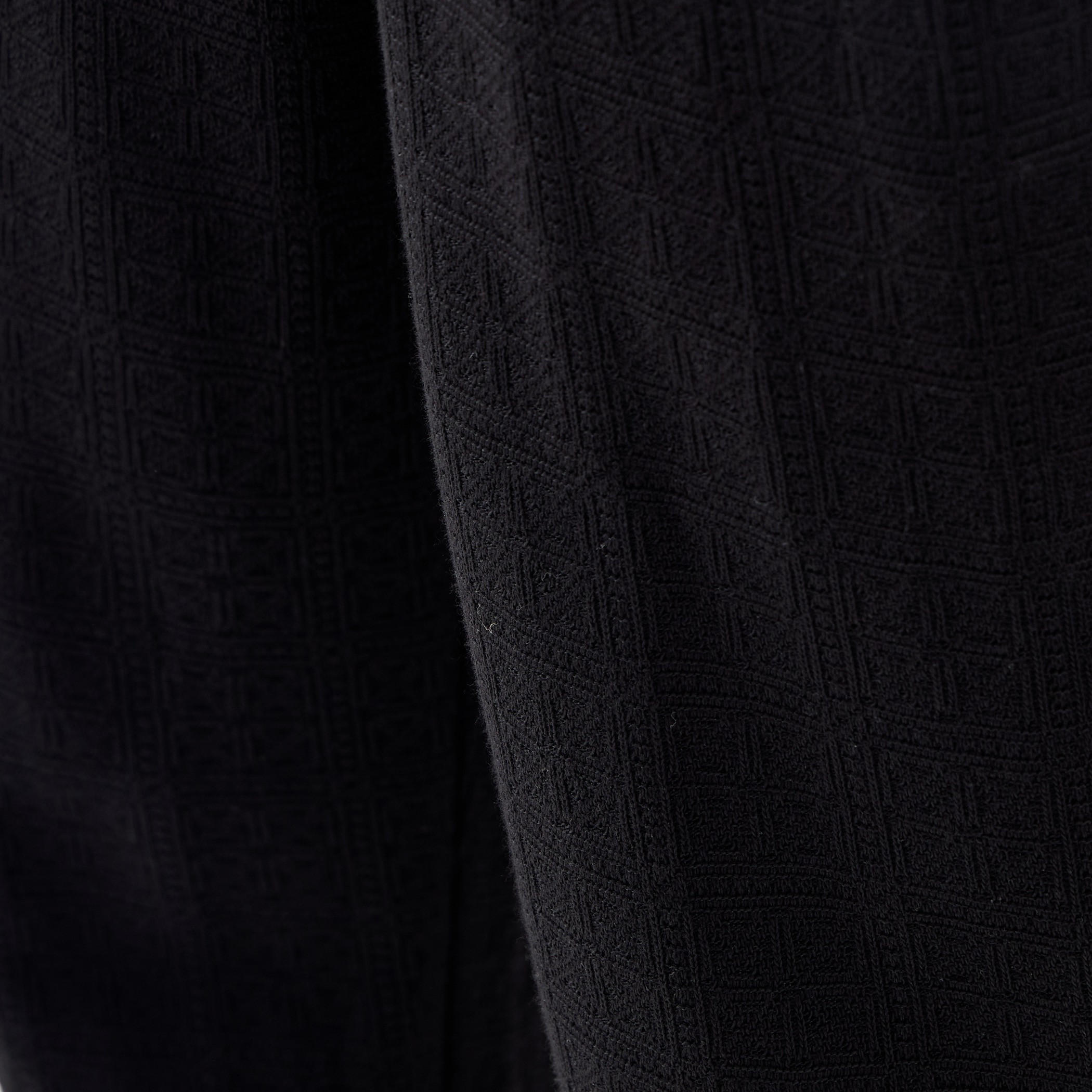 بنطلون بارز الملمس بقصّة عادية وخصر مطاطي وجيوب من أيكونيك-men-clothing-bottoms-trousersandchinos-trousers-image-5