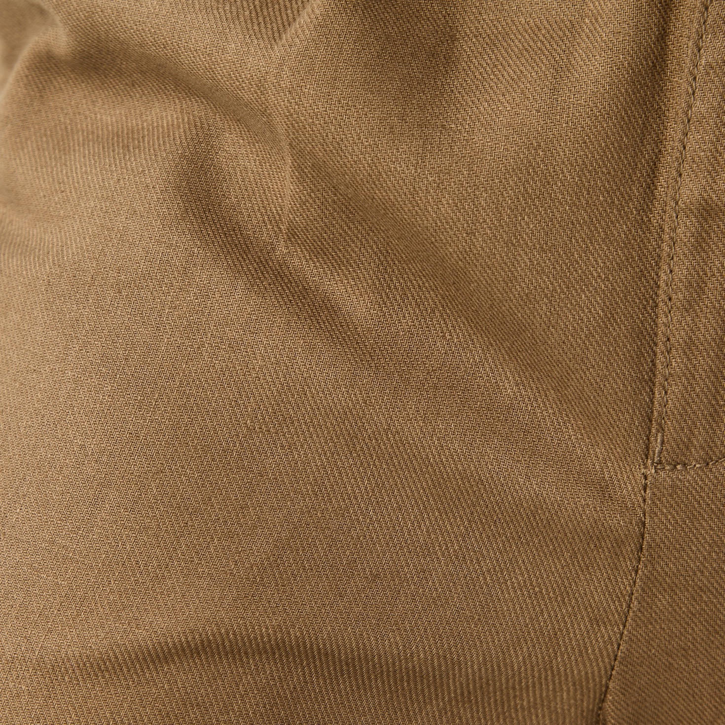 بنطلون بقصة عادية مزيج الكتان مع خصر مطاطي من آيكونيك-men-clothing-bottoms-trousersandchinos-trousers-image-5