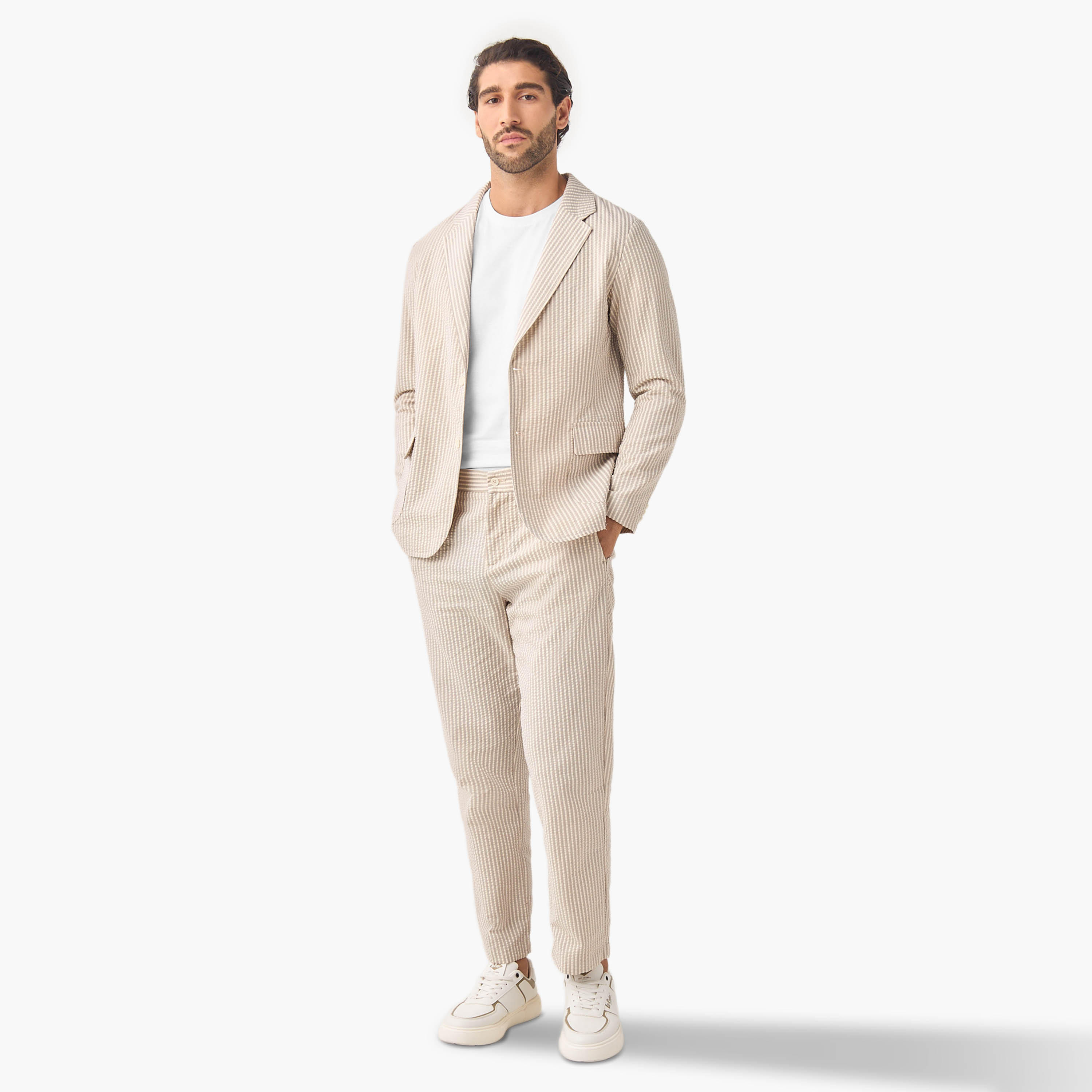 Iconic Seersucker Striped Trousers with Pockets-men-clothing-bottoms-trousersandchinos-trousers-image-2