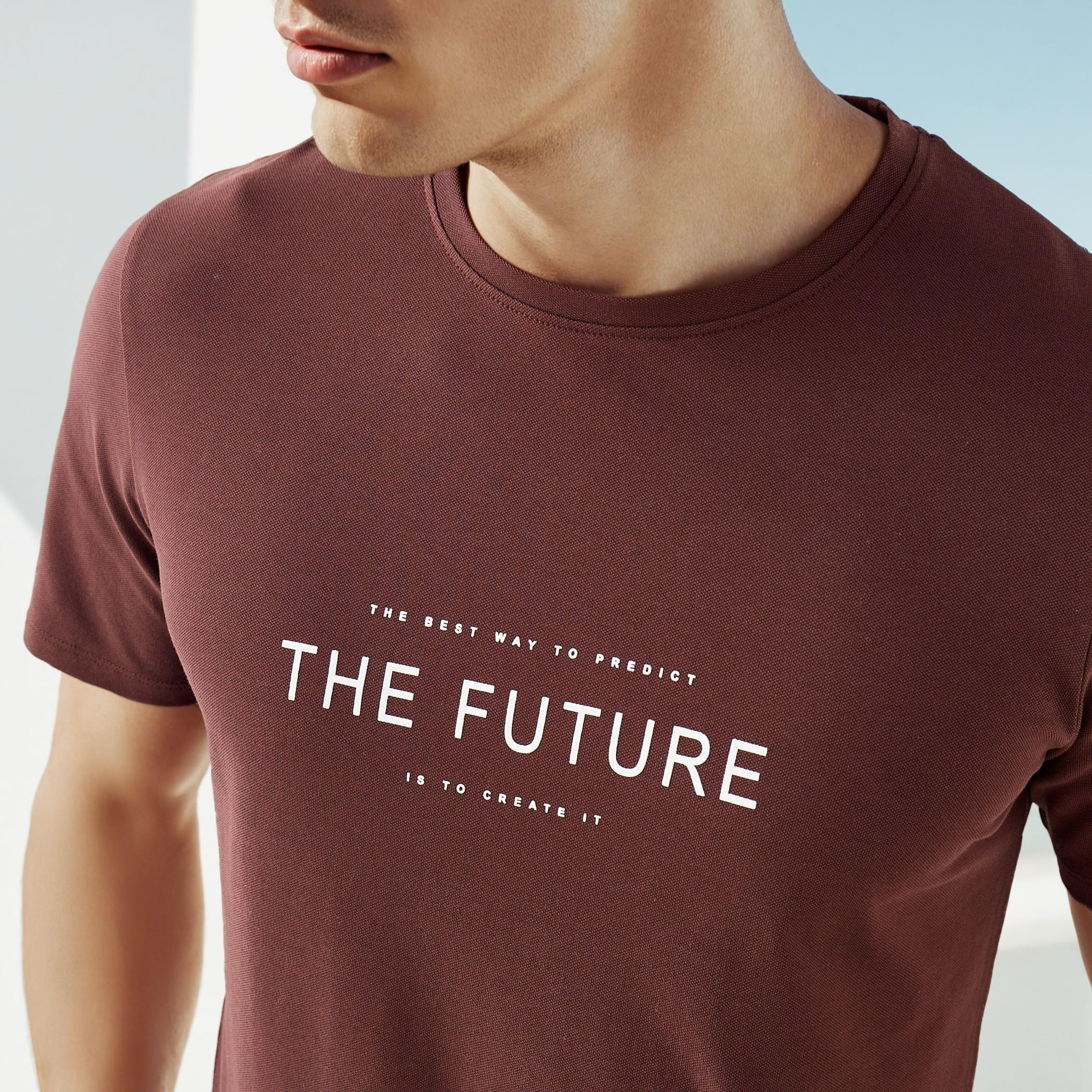 تيشيرت بيكيه بطبعات شعار من آيكونيك-men-clothing-tshirtsandpolos-tshirts-image-4