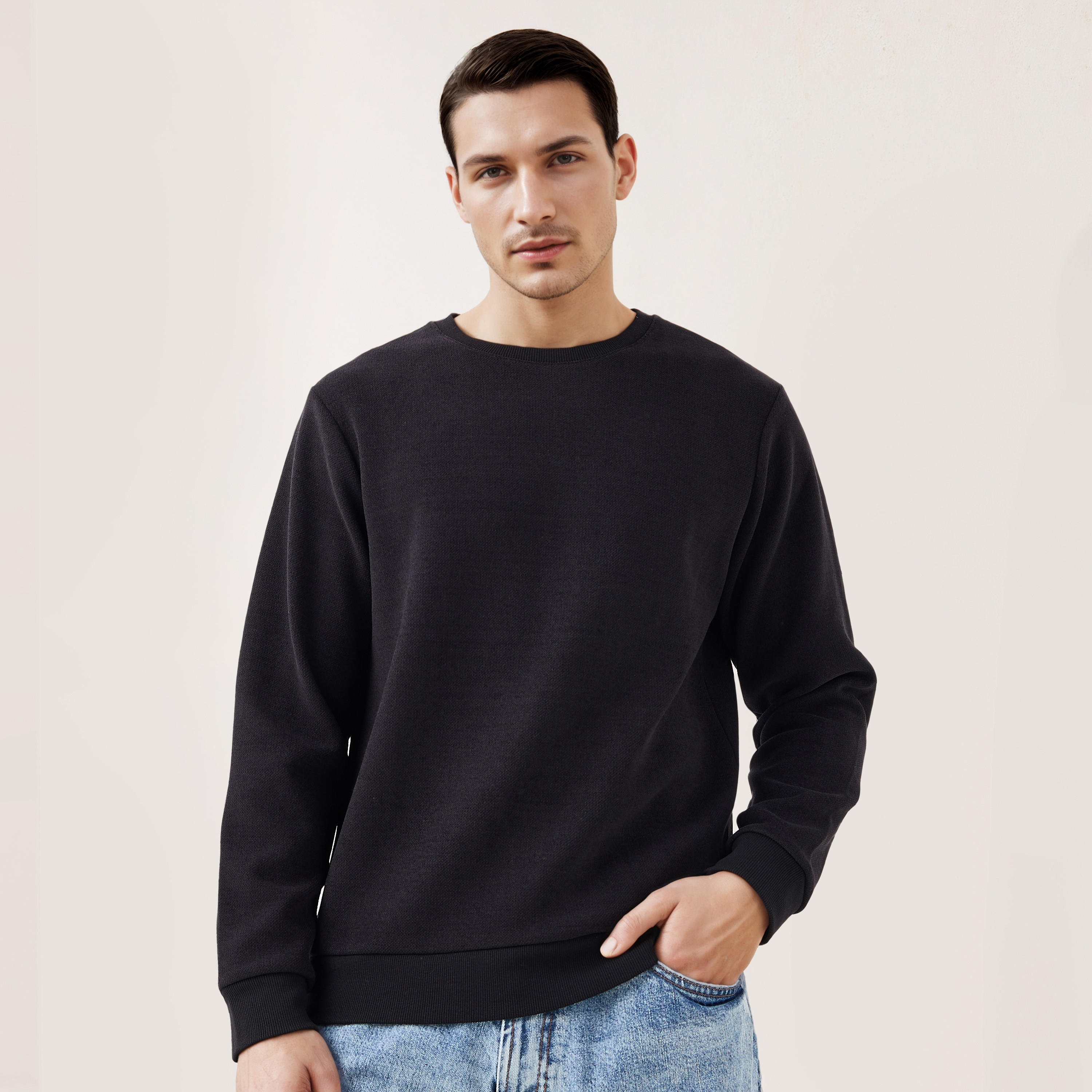 Iconic Heavy Jersey Sweatshirt-men-winterwear-hoodiesandsweatshirts-image-6