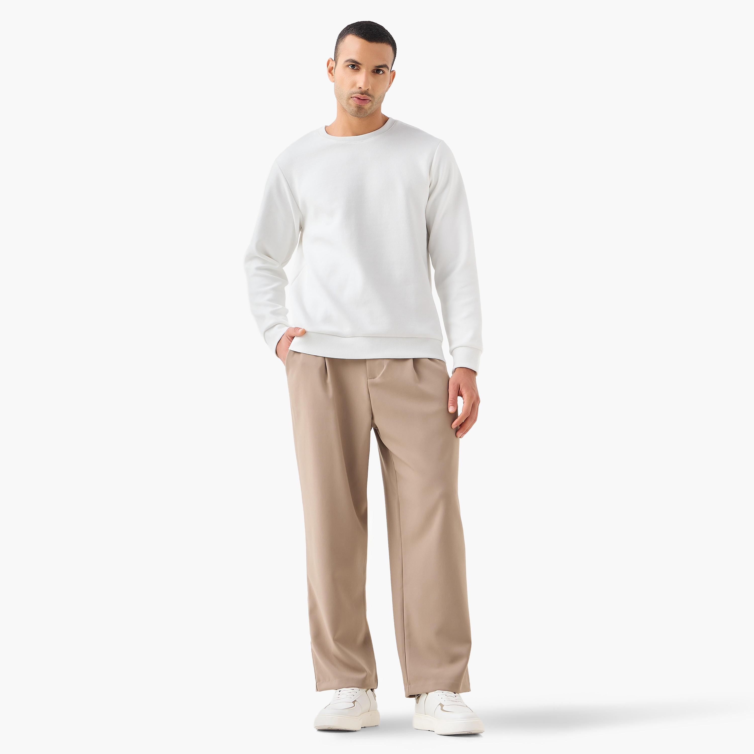 Iconic Heavy Jersey Sweatshirt-men-winterwear-hoodiesandsweatshirts-image-2