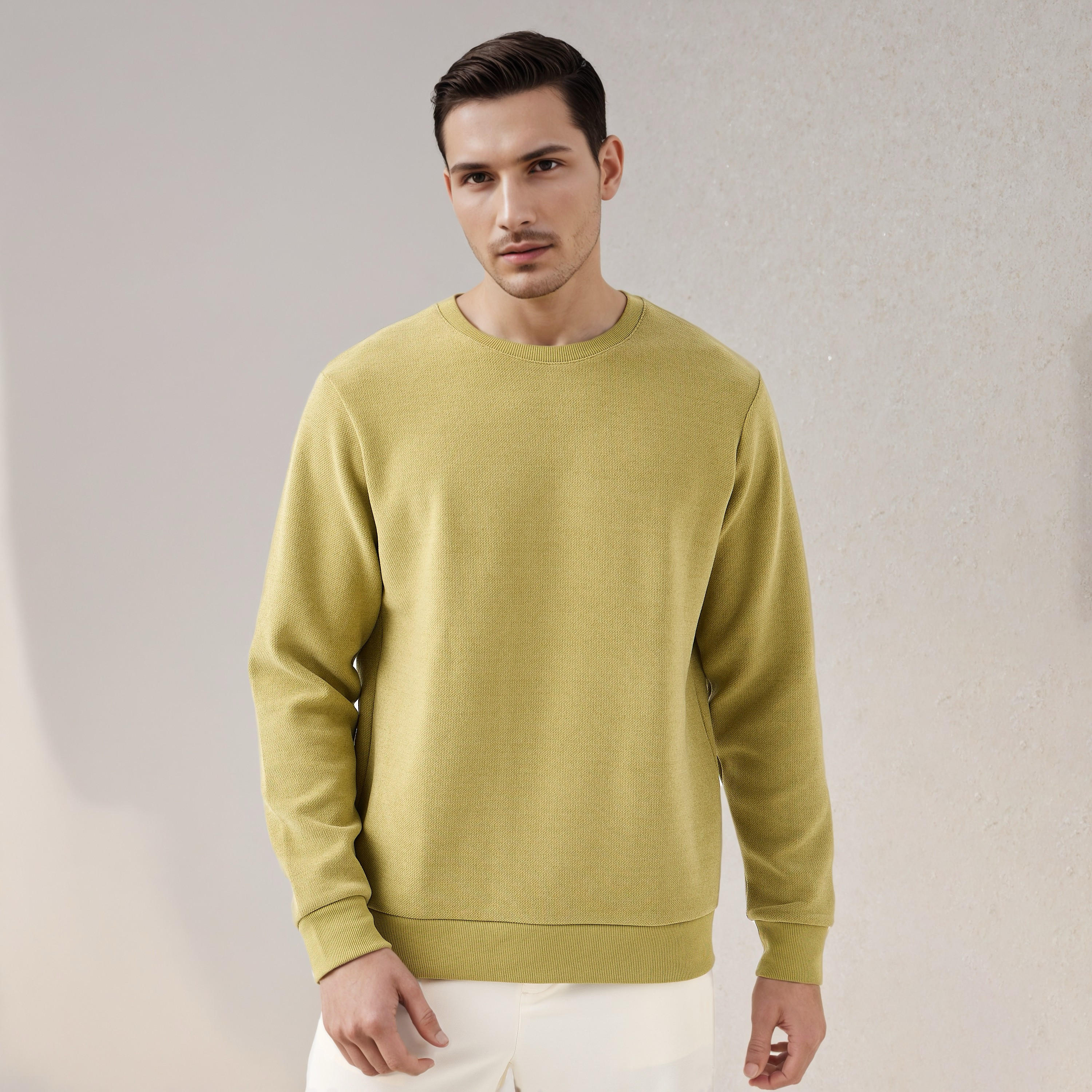 Iconic Heavy Jersey Sweatshirt-men-winterwear-hoodiesandsweatshirts-image-1