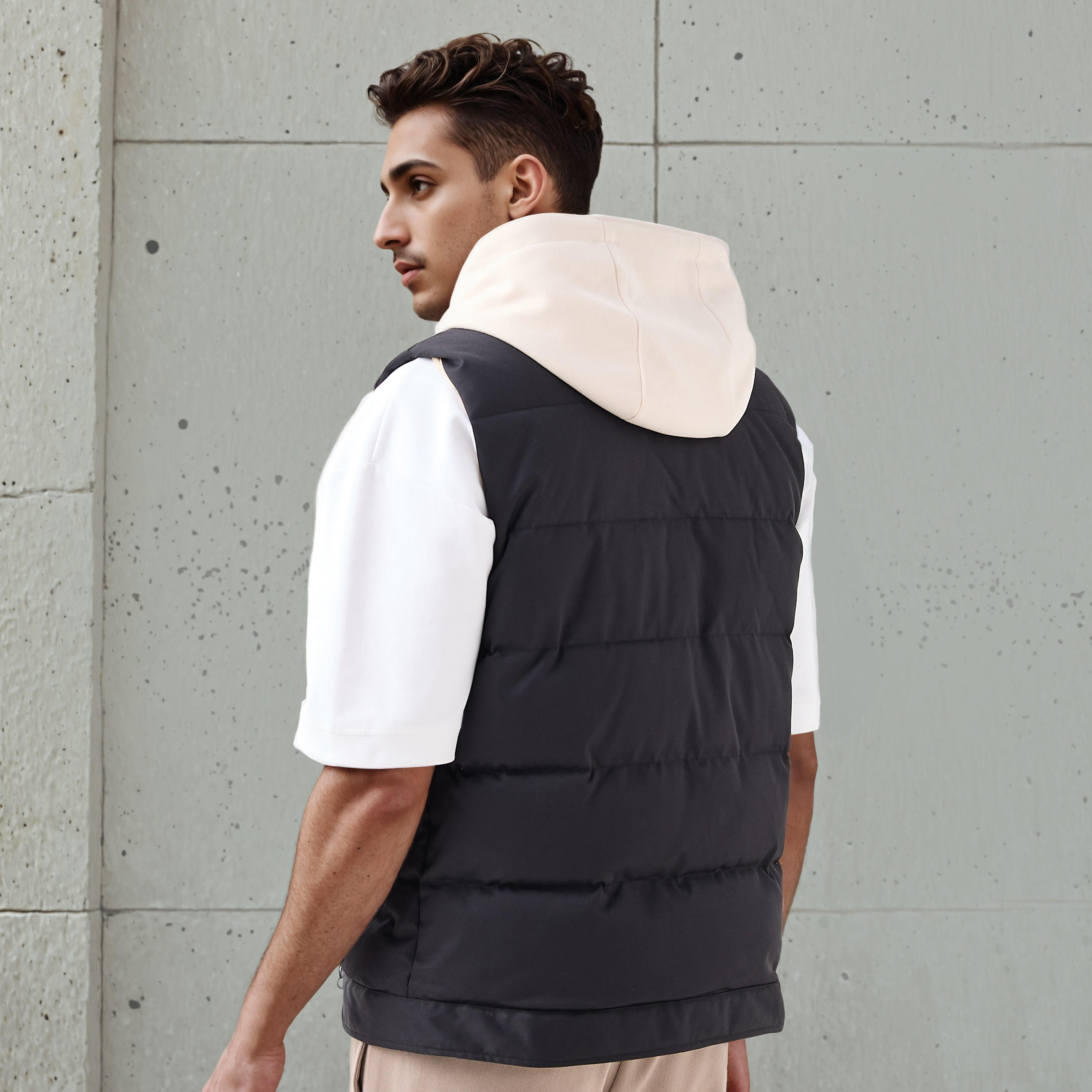 Iconic Men Regular Fit Quilted Gilet-men-clothing-jacketsandblazers-jackets-image-3