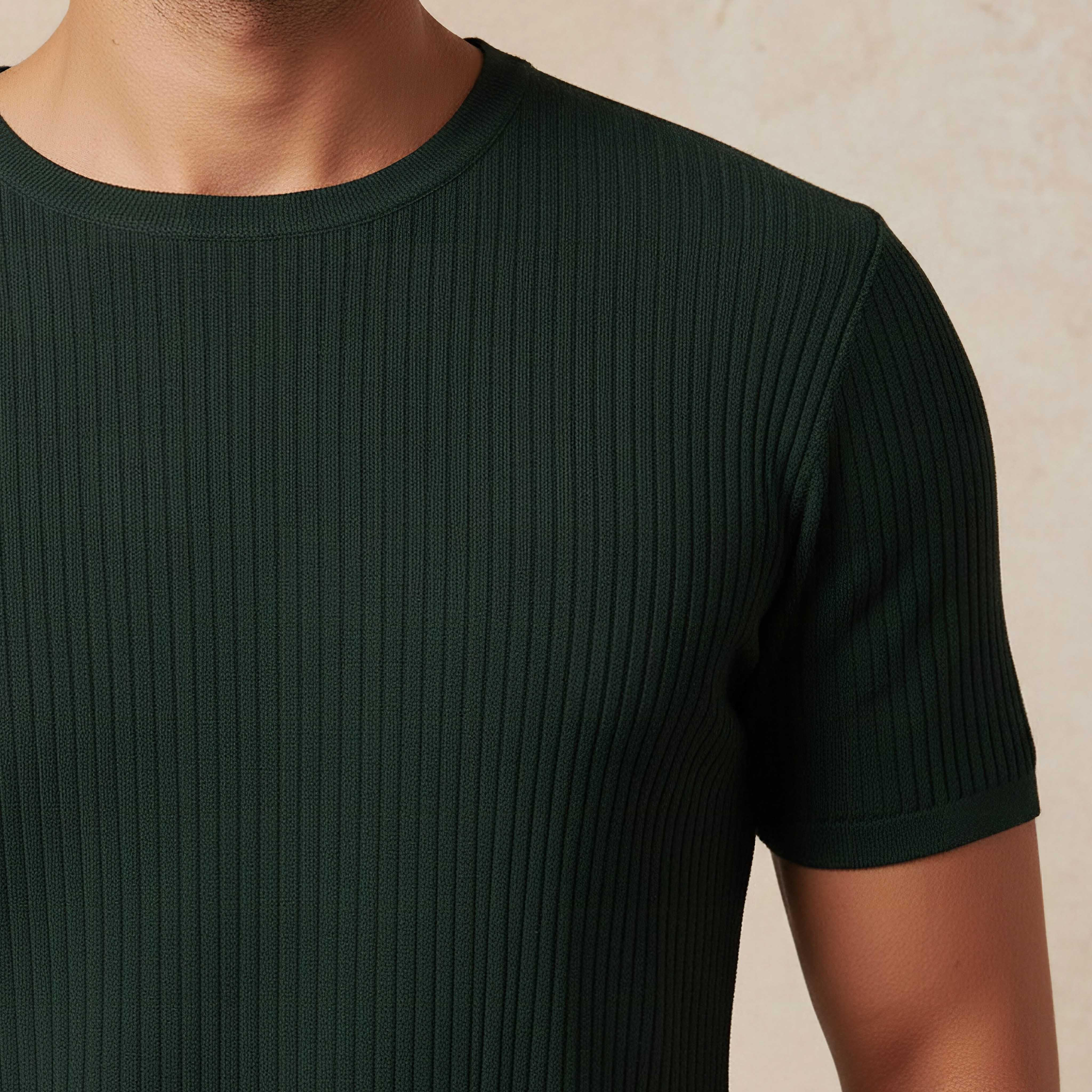 Iconic Textured Crew Neck T-shirt-men-clothing-tshirtsandpolos-tshirts-image-4