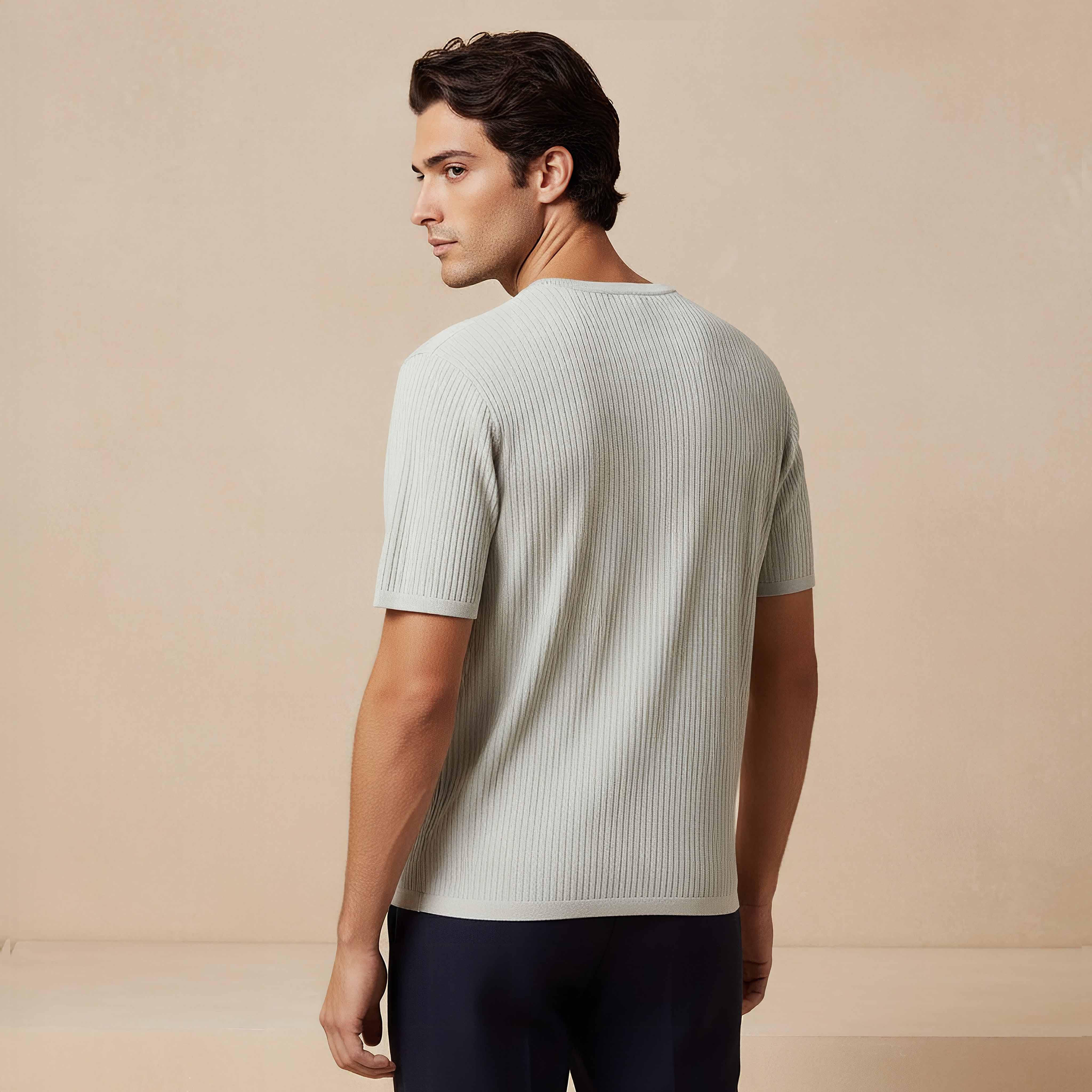 Iconic Textured Crew Neck T-shirt-men-clothing-tshirtsandpolos-tshirts-image-3