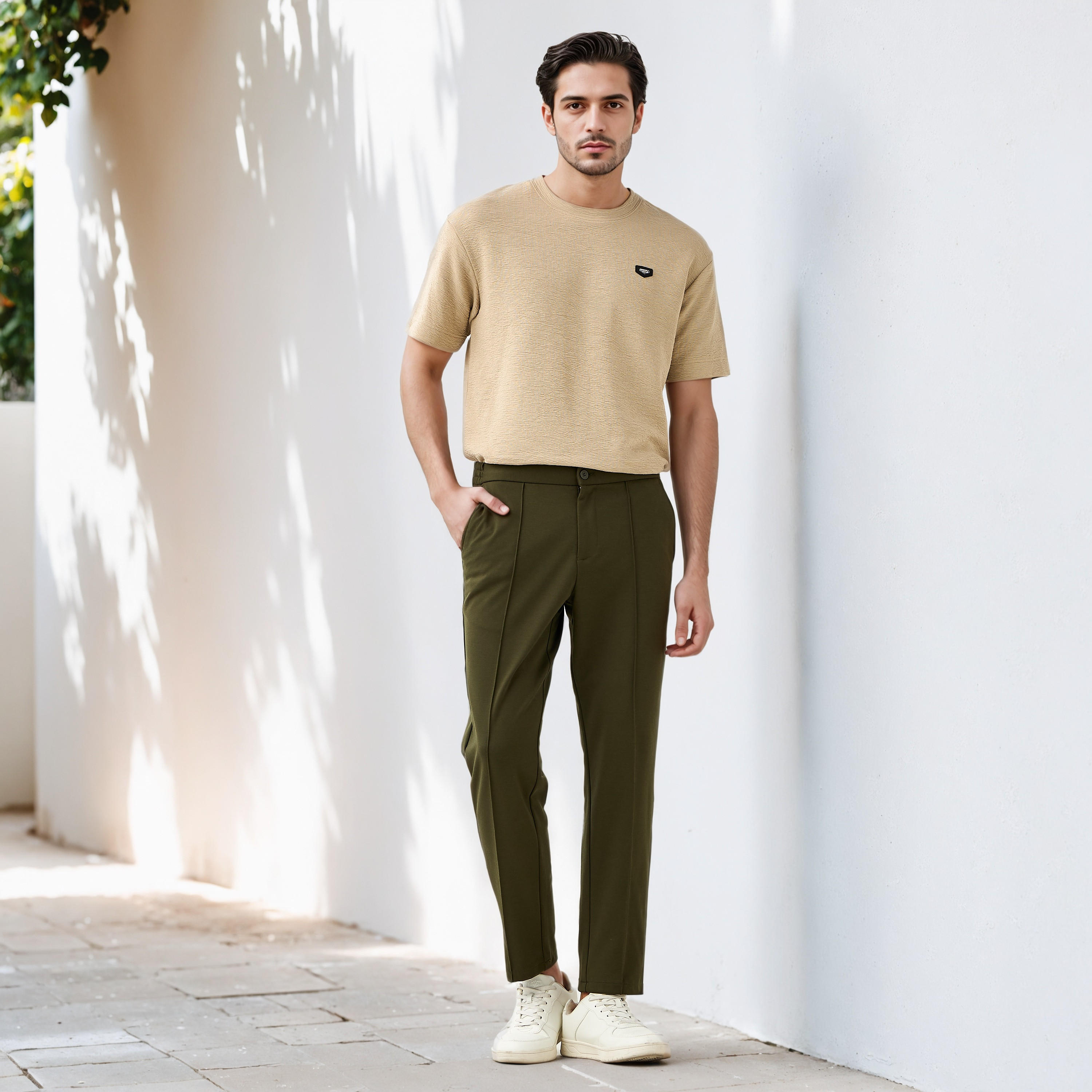 Iconic Oversized Textured T-shirt-men-clothing-tshirtsandpolos-tshirts-image-2