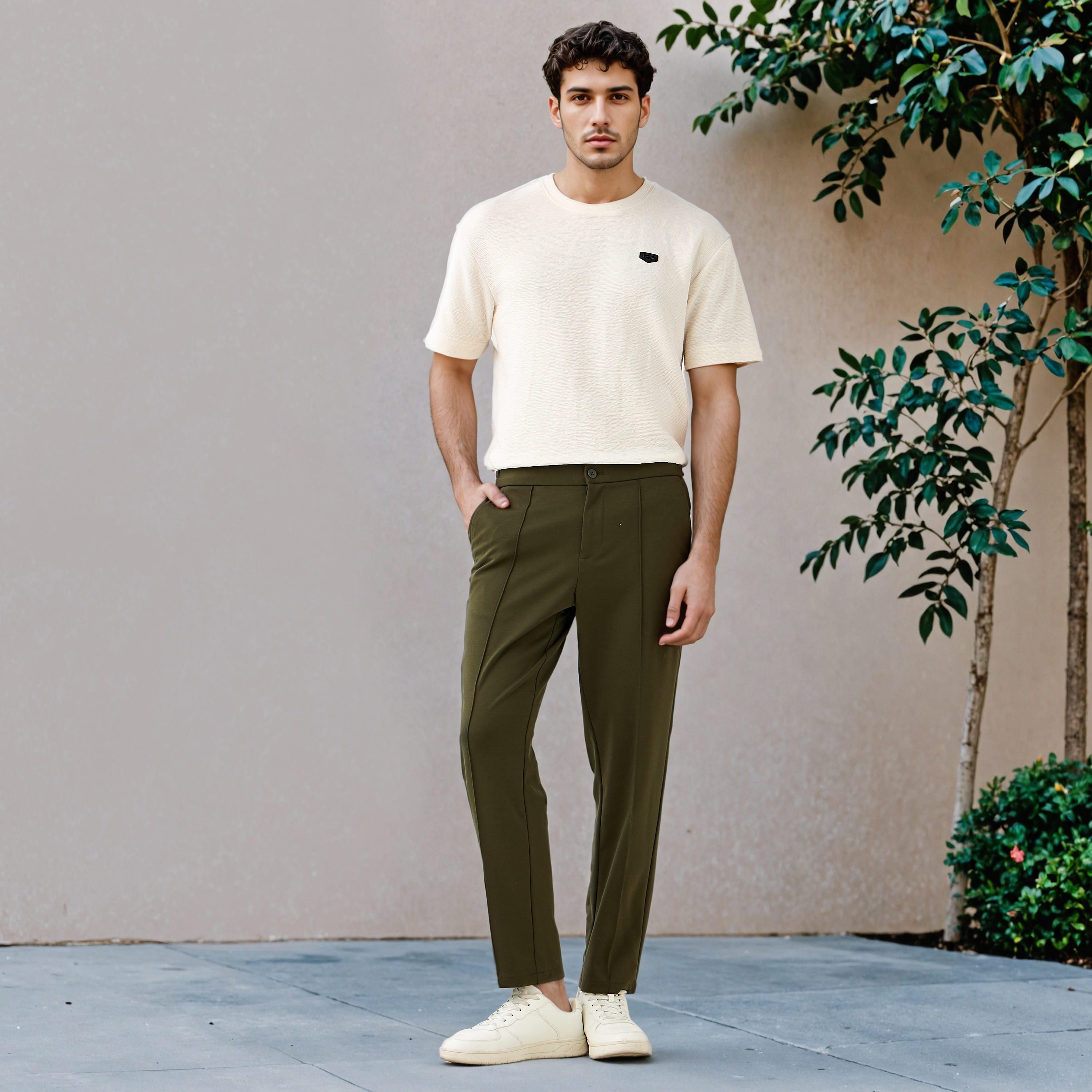 Iconic Oversized Textured T-shirt-men-clothing-tshirtsandpolos-tshirts-image-2