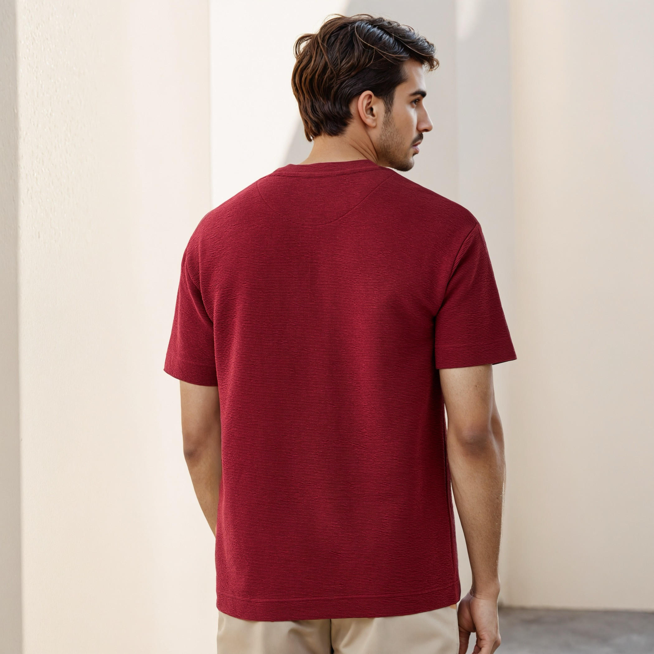 Iconic Oversized Textured T-shirt-men-clothing-tshirtsandpolos-tshirts-image-3