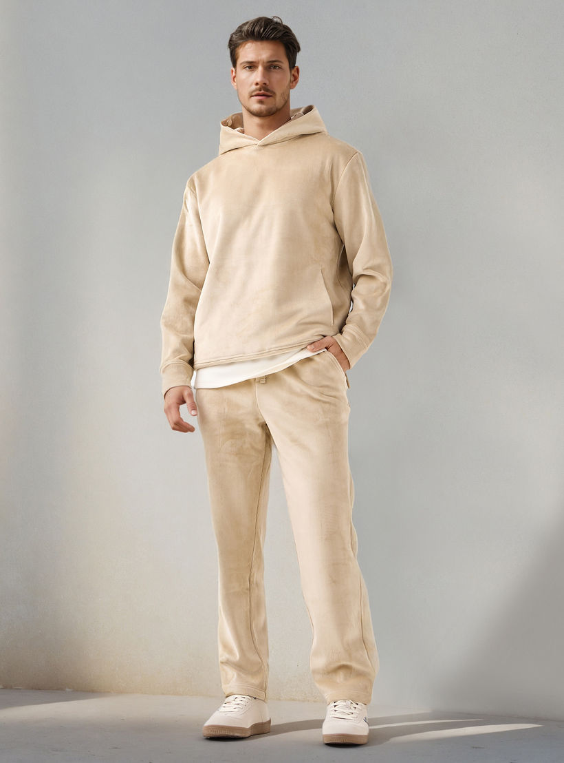 Iconic Men's Cordrouy Hooded Sweatshirt-men-winterwear-hoodiesandsweatshirts-image-2