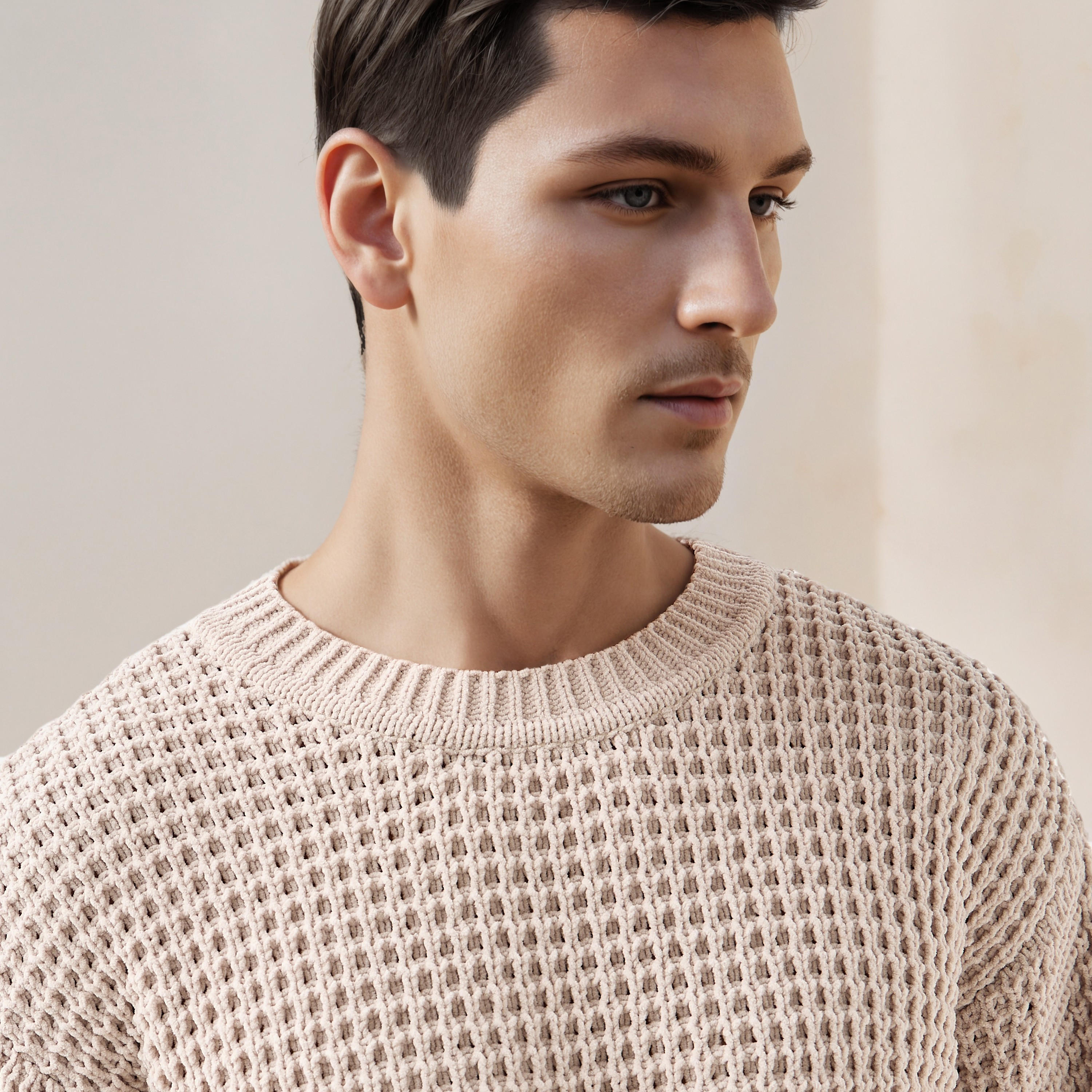 Iconic Derby Textured Sweatshirt-men-winterwear-hoodiesandsweatshirts-image-5