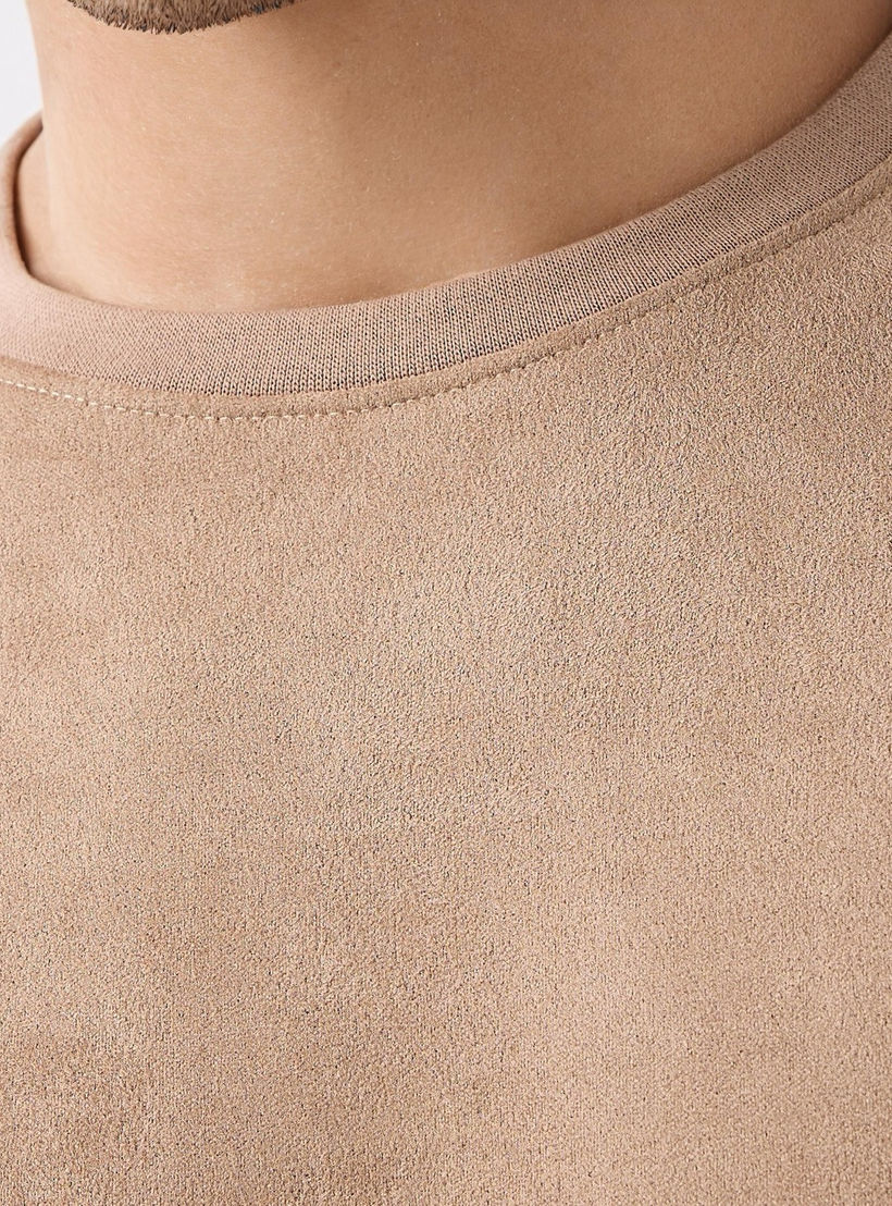 Iconic Suede Sweatshirt-men-winterwear-hoodiesandsweatshirts-image-5