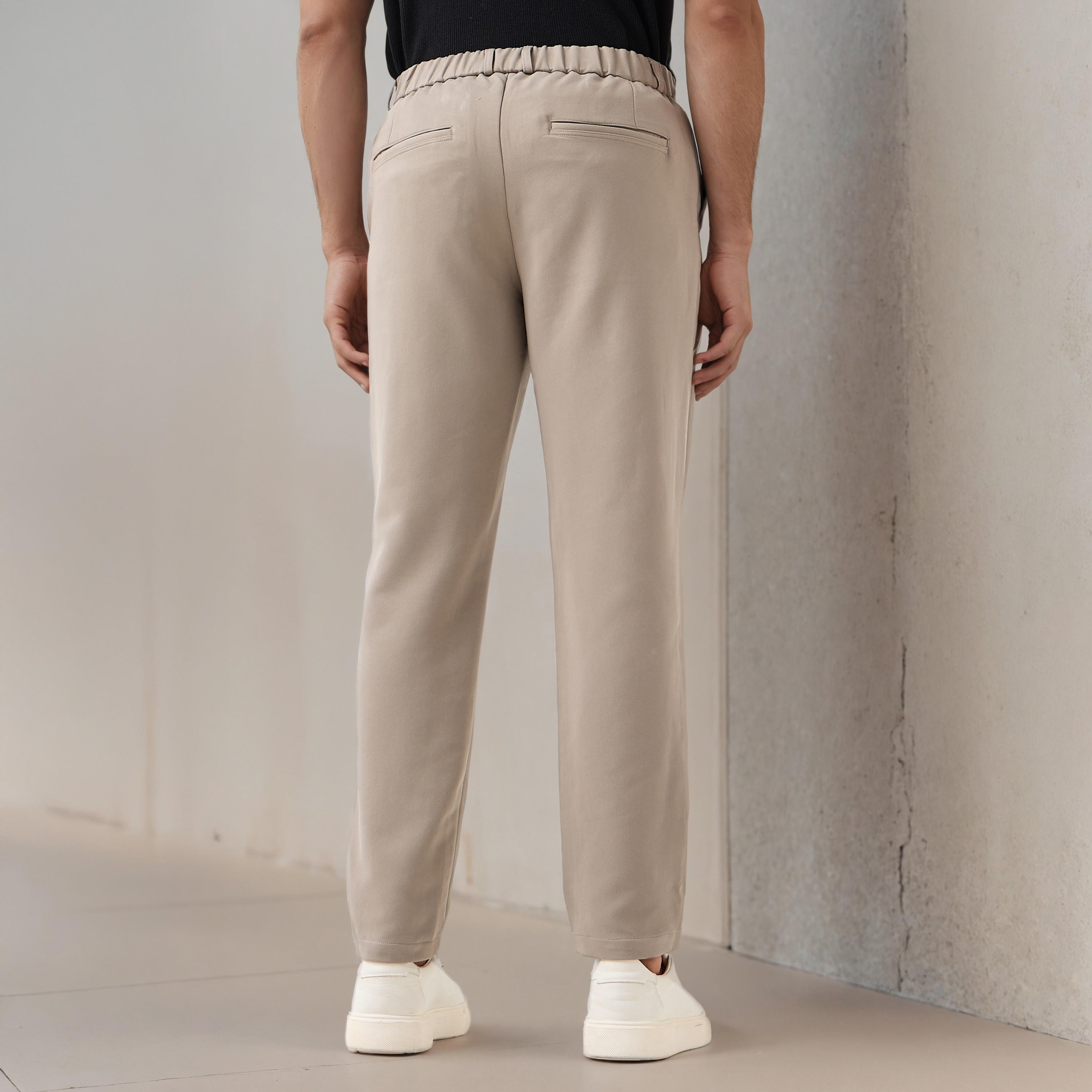 Iconic Men Slim Fit Flexi Waist Formal Trousers-men-clothing-bottoms-trousersandchinos-trousers-image-3