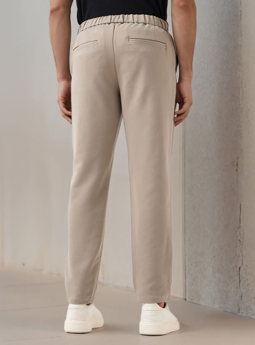 Iconic Men Slim Fit Flexi Waist Formal Trousers-men-clothing-trousersandchinos-trousers-image-3