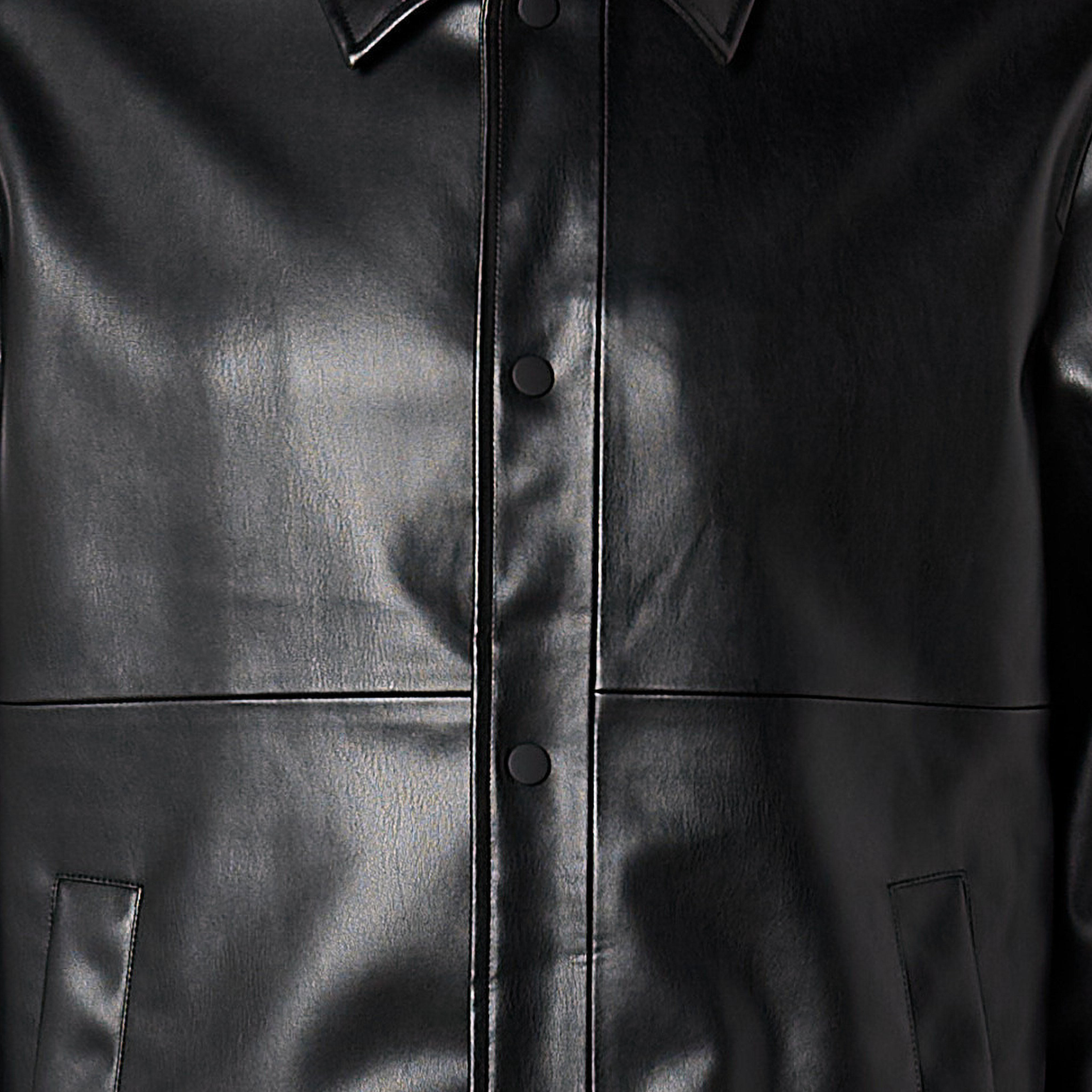 جاكيت بايكر بقصّة عادية وأزرار للرجال من آيكونيك-men-clothing-jacketsandblazers-jackets-image-1