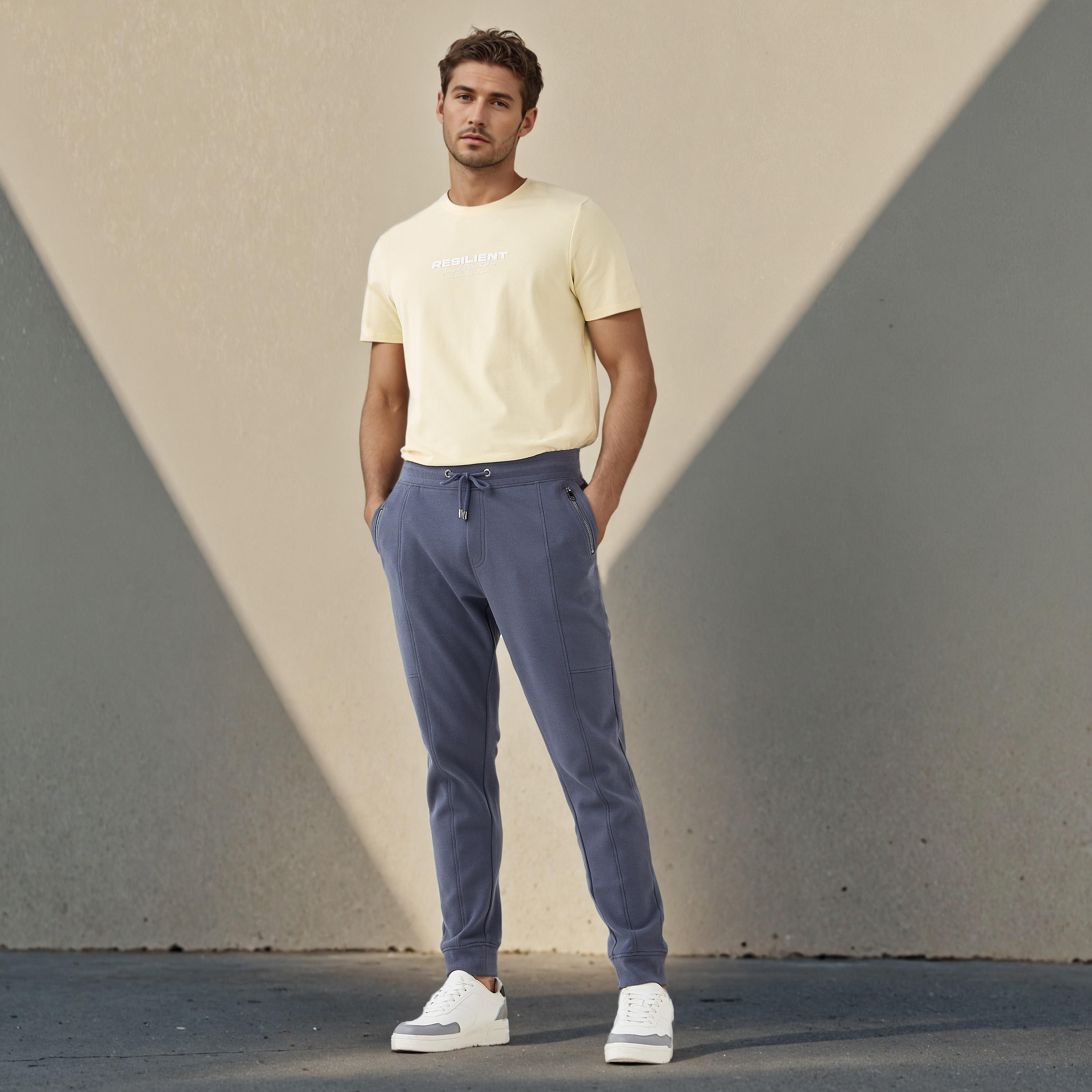 بنطلون رياضي مع جيوب من آيكونيك-men-clothing-bottoms-joggers-image-4