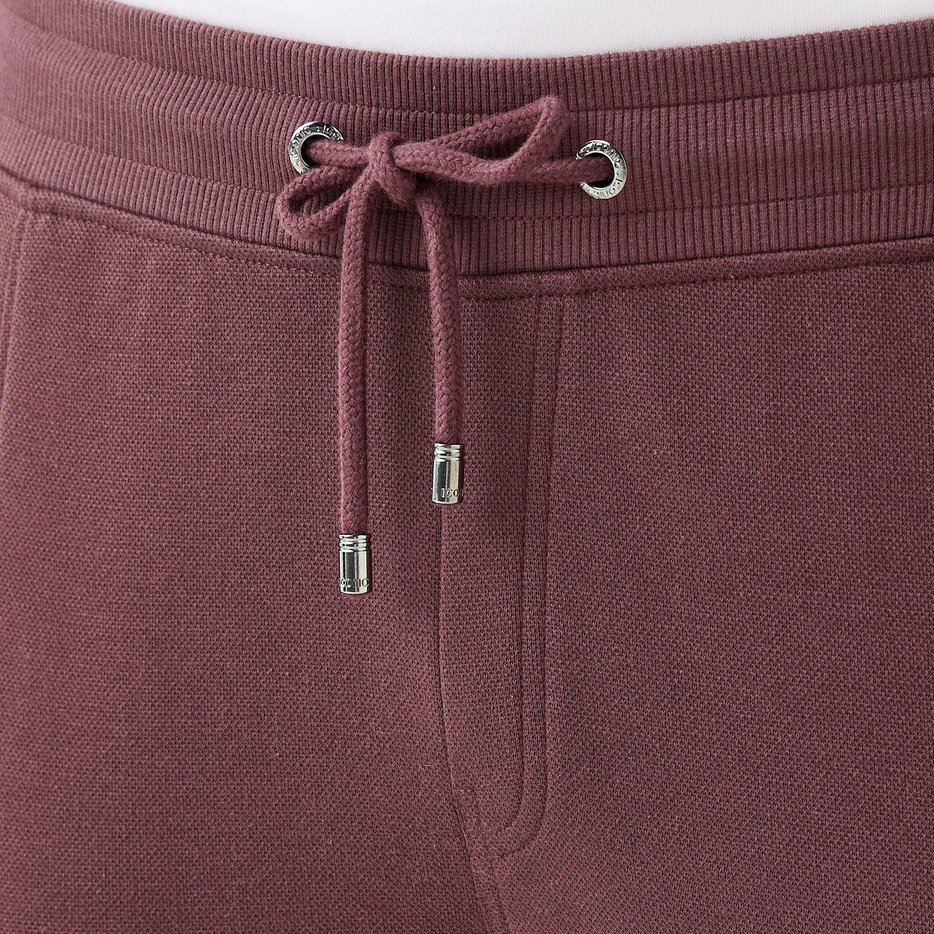 Iconic Mosean Flexi Waist Joggers with Pockets--image-5