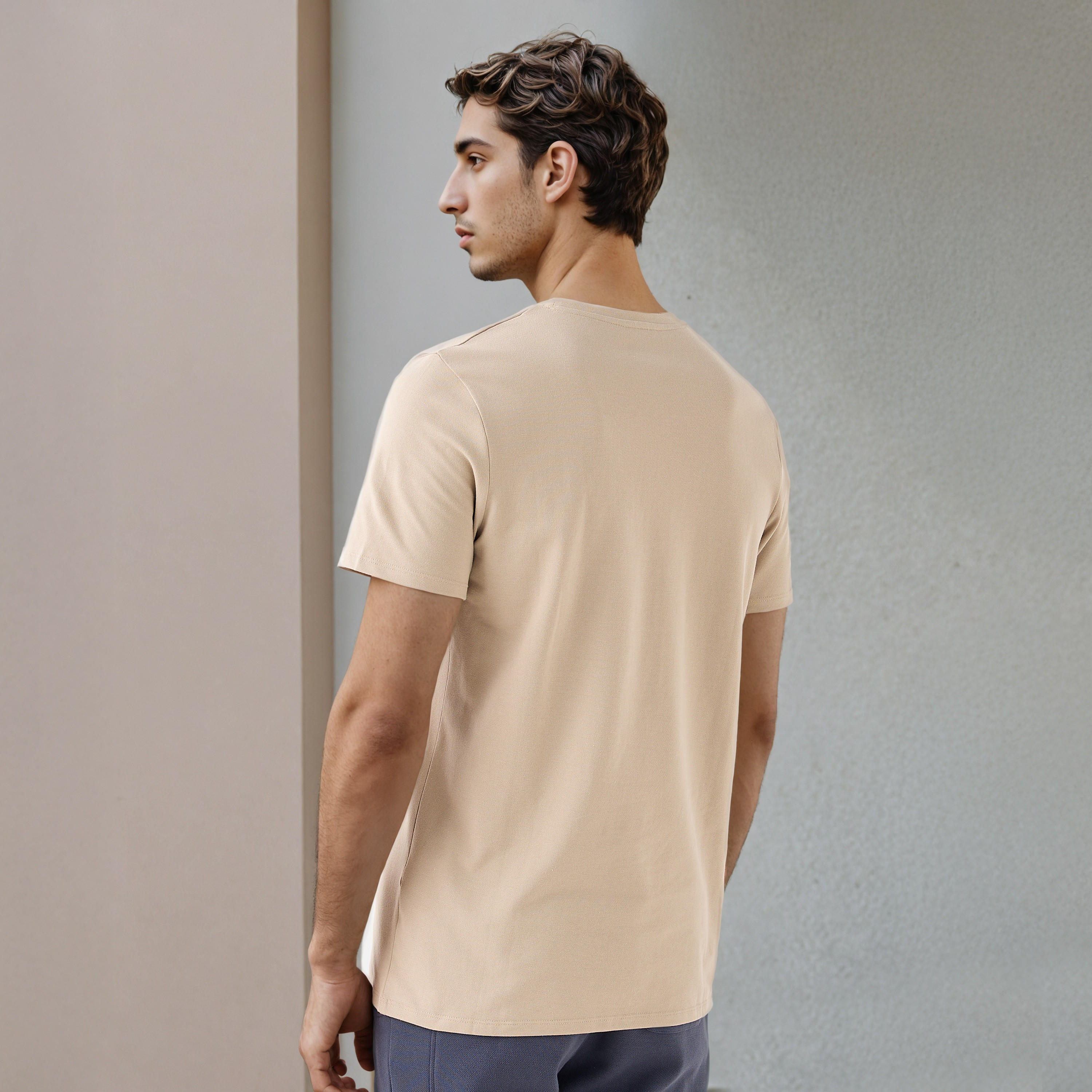 Iconic Slogan Print Pique T-shirt-men-clothing-tshirtsandpolos-tshirts-image-3