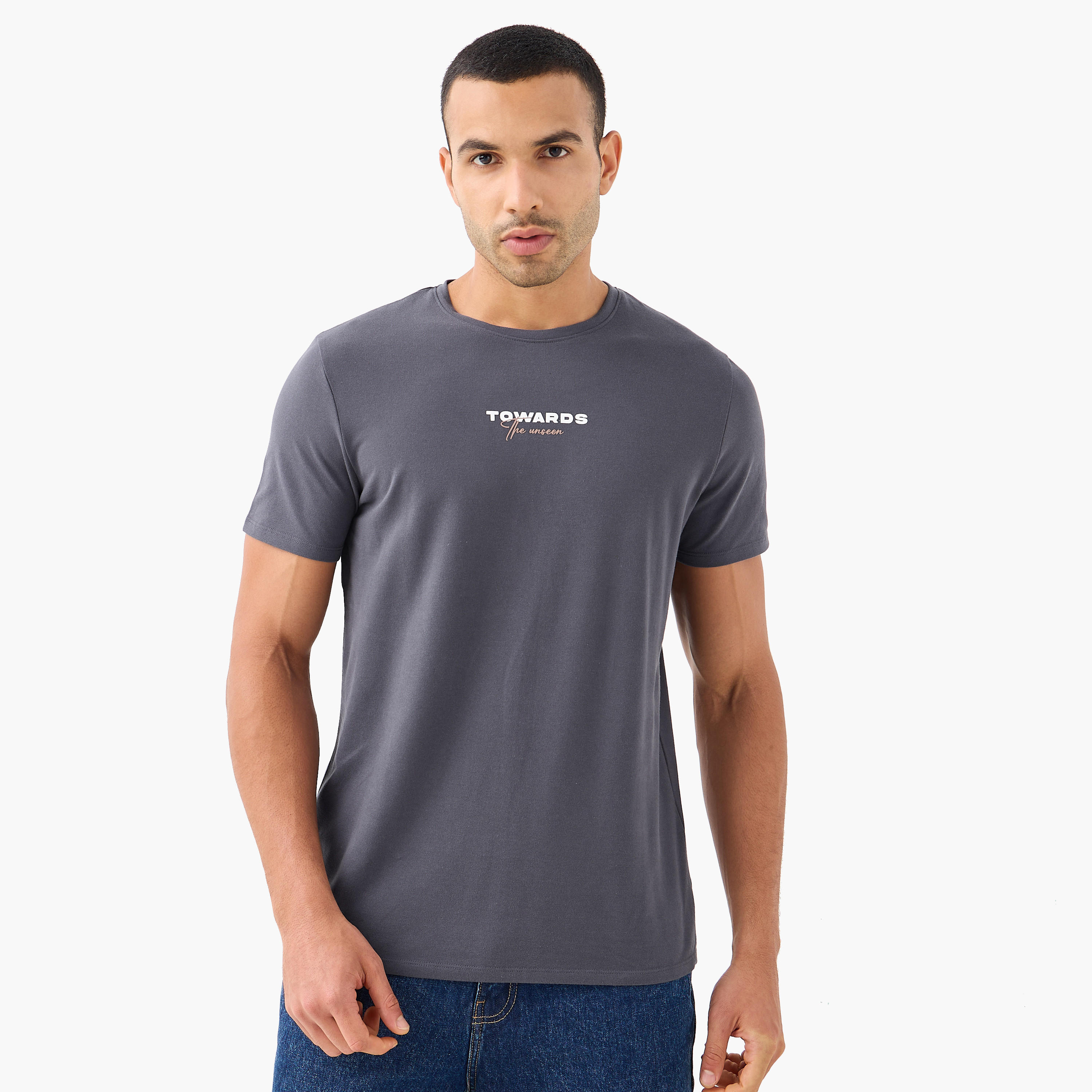 Iconic Slogan Print Pique T-shirt-men-clothing-tshirtsandpolos-tshirts-image-4