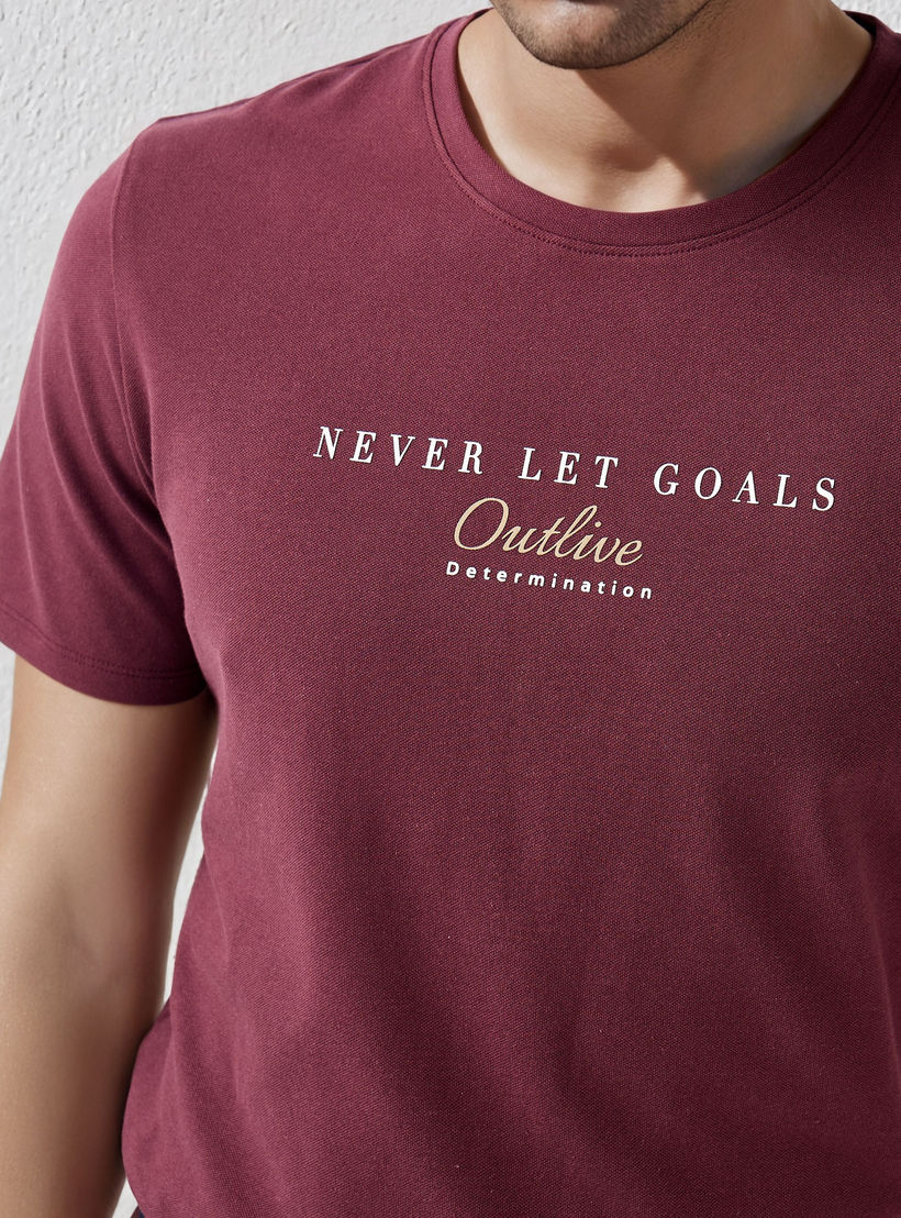 Iconic Men Slim Fit Crew Neck Short Sleeves Printed T-shirt-men-clothing-tshirtsandpolos-tshirts-image-4