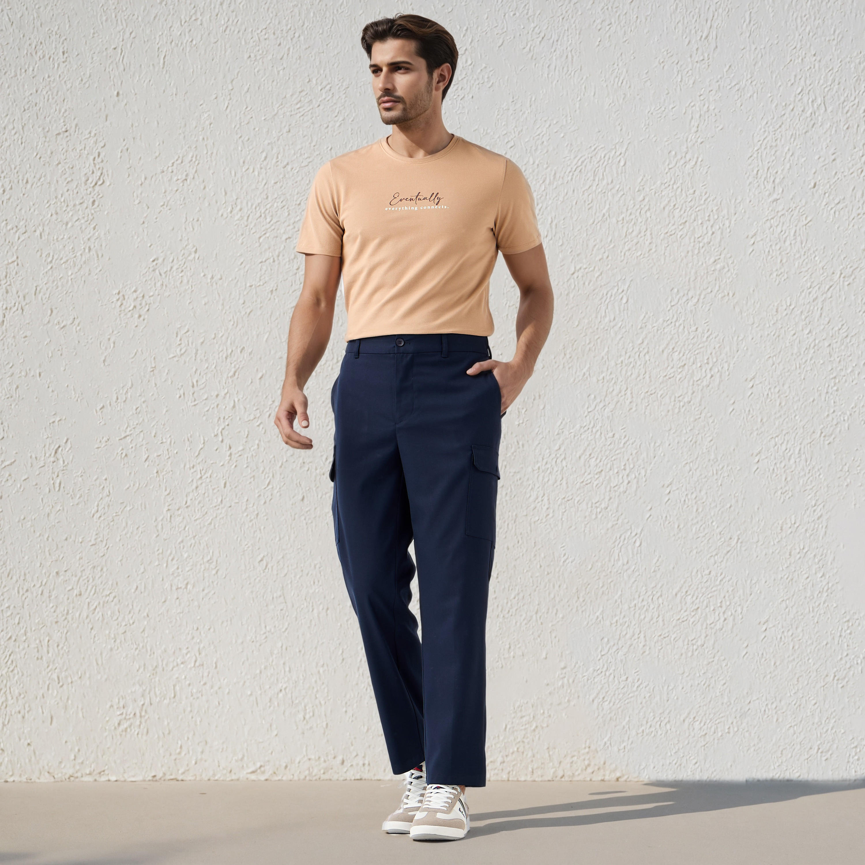 Iconic Men Slim Fit Crew Neck Short Sleeves Printed T-shirt-men-clothing-tshirtsandpolos-tshirts-image-2