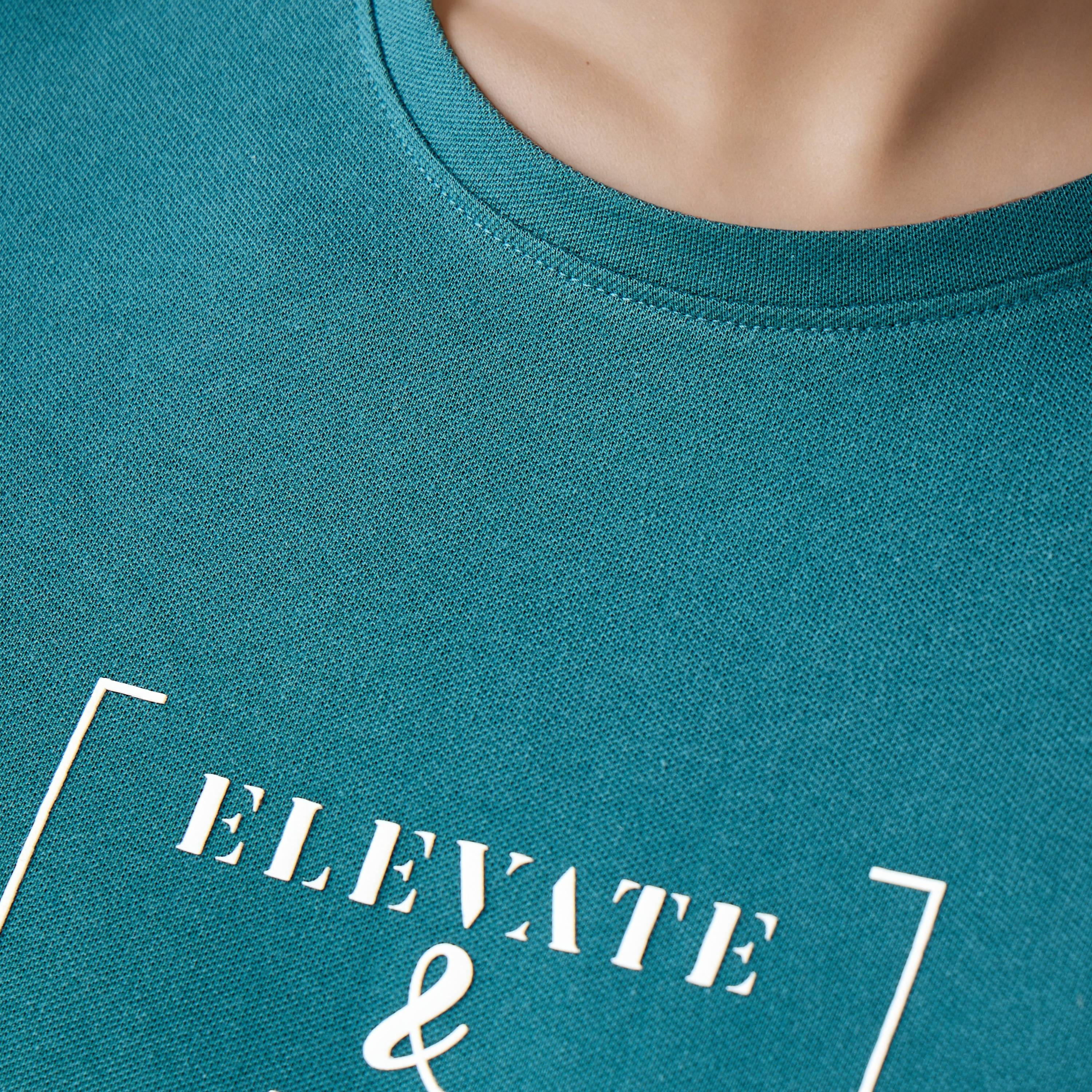 تيشيرت بقصة سليم وياقة ضيقة وأكمام قصيرة وطبعات للرجال من آيكونيك-men-clothing-tshirtsandpolos-tshirts-image-5