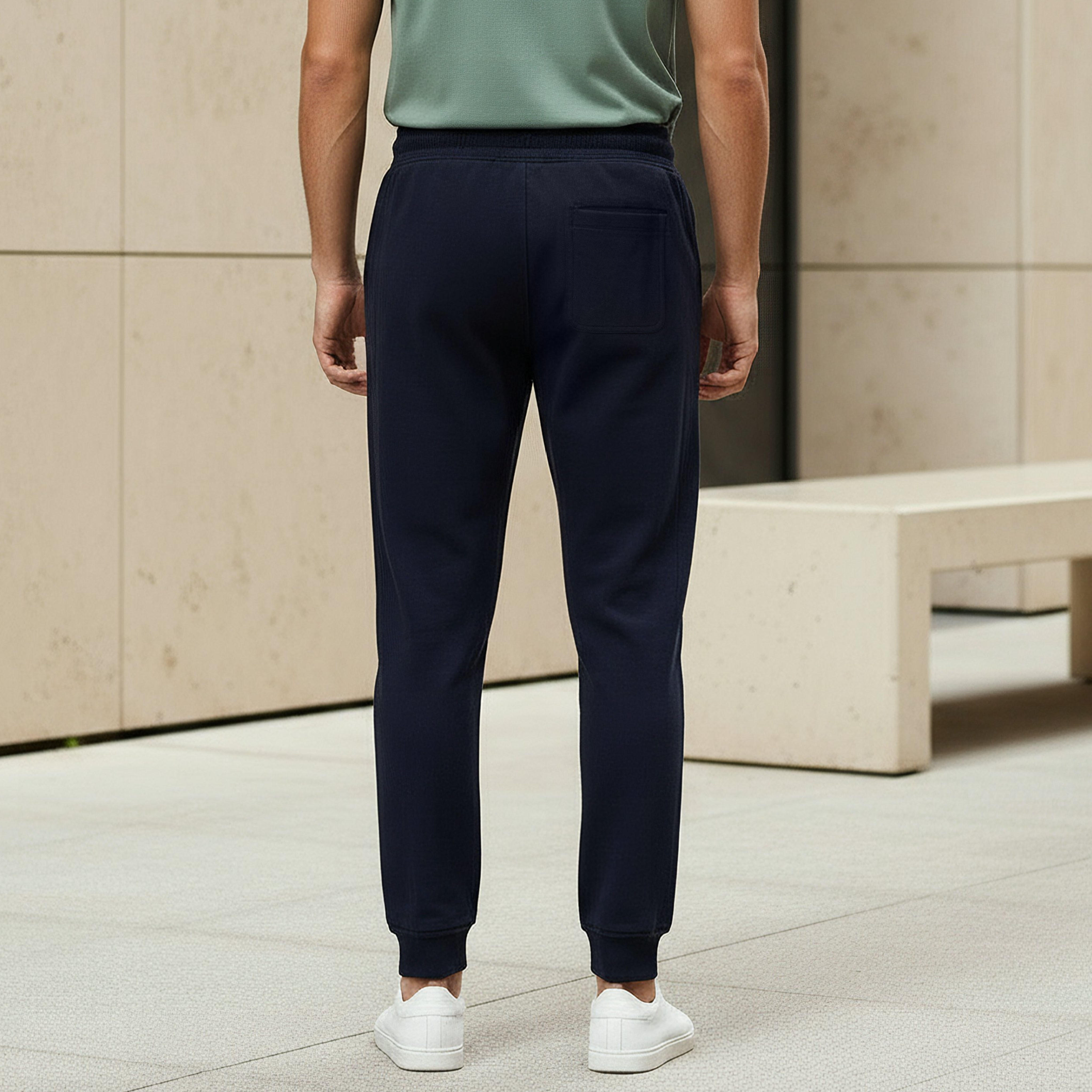 Iconic Men Slim Fit Joggers with Pockets-men-clothing-bottoms-joggers-image-3