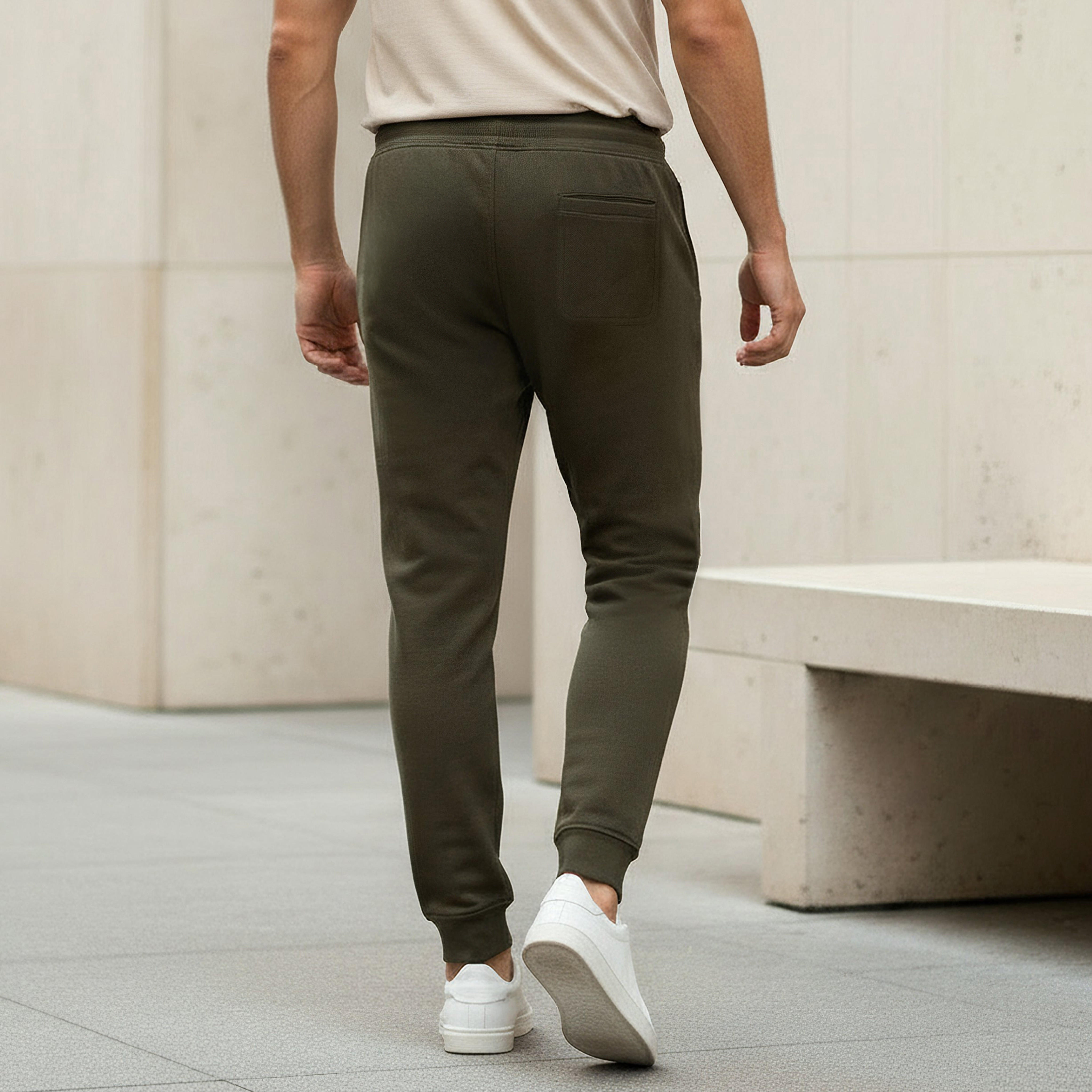 Iconic Men Slim Fit Joggers with Pockets-men-clothing-bottoms-joggers-image-3