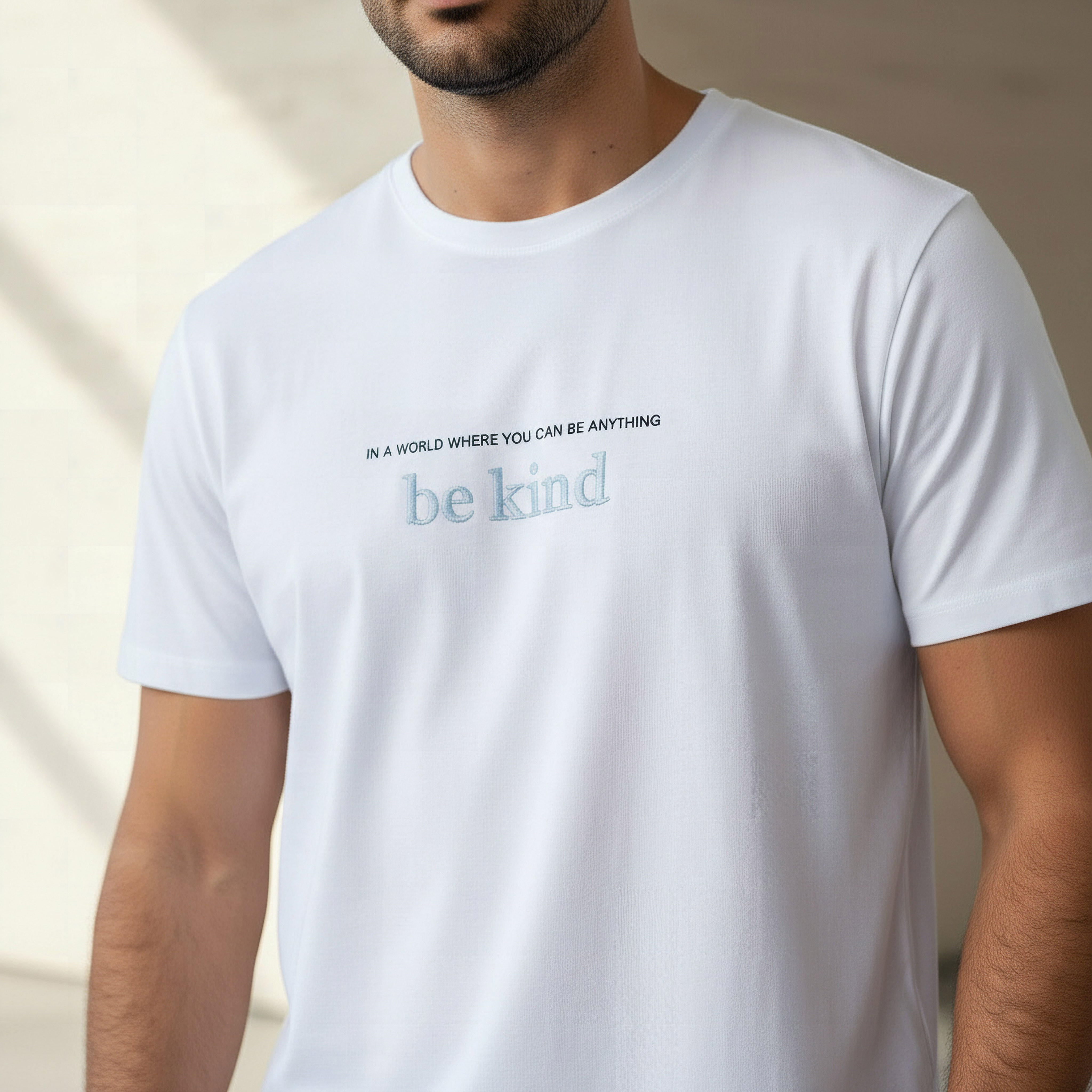 Iconic Men Slim Fit Round Neck Short Sleeve Slogan Print T-shirt-men-clothing-tshirtsandpolos-tshirts-image-4