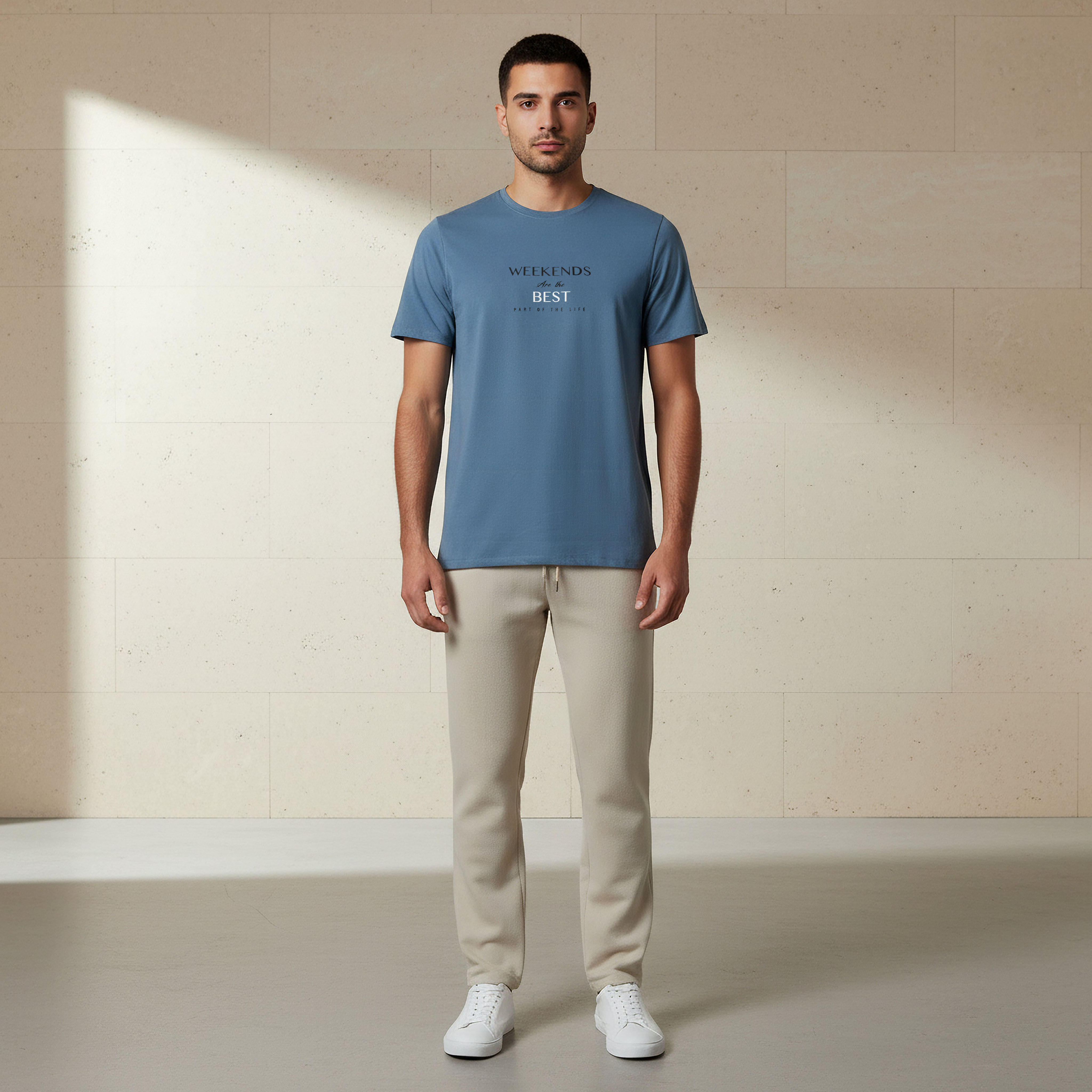 Iconic Men Slim Fit Round Neck Short Sleeve Slogan Print T-shirt-men-clothing-tshirtsandpolos-tshirts-image-5