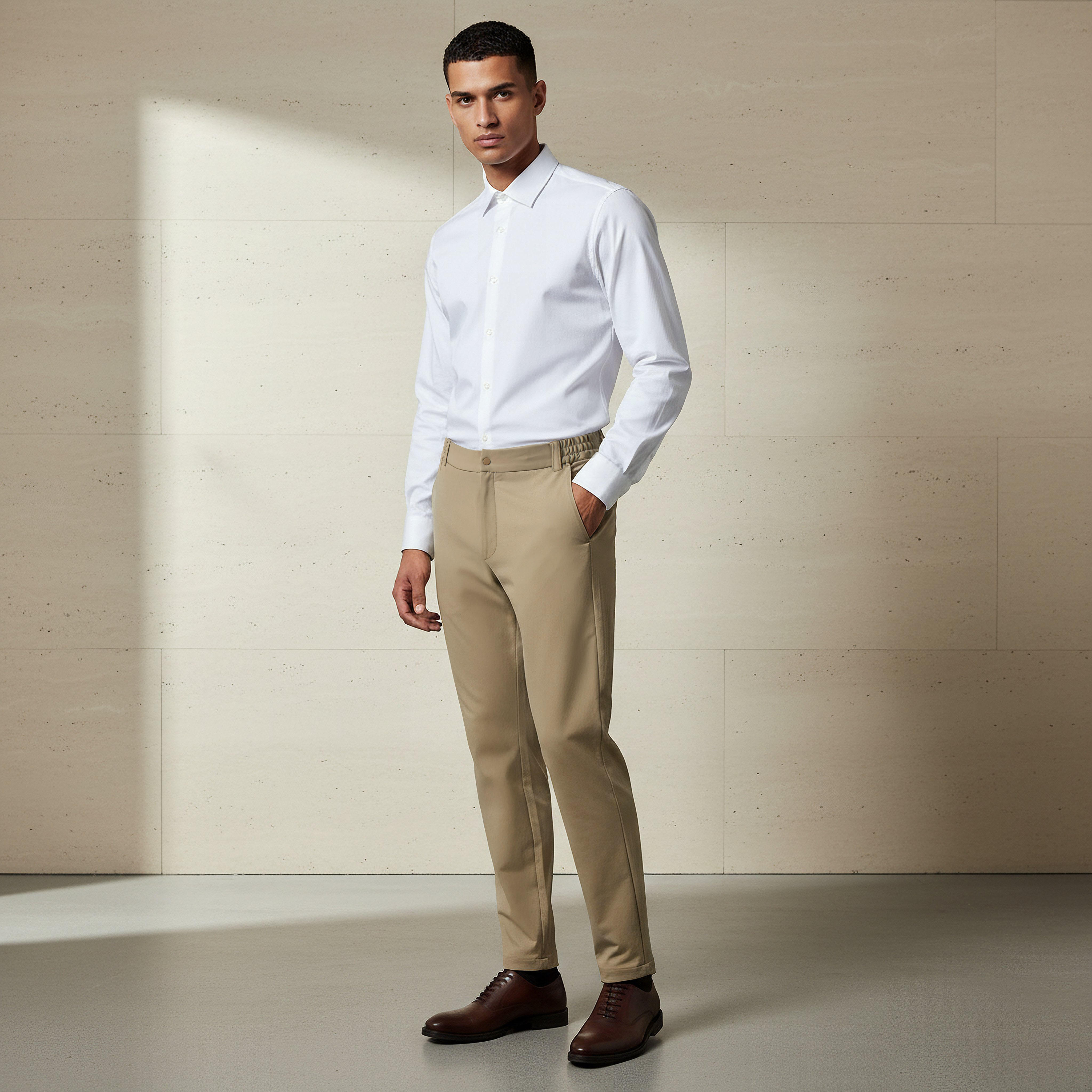 Iconic Men Slim Fit Trousers-men-clothing-bottoms-trousersandchinos-trousers-image-2
