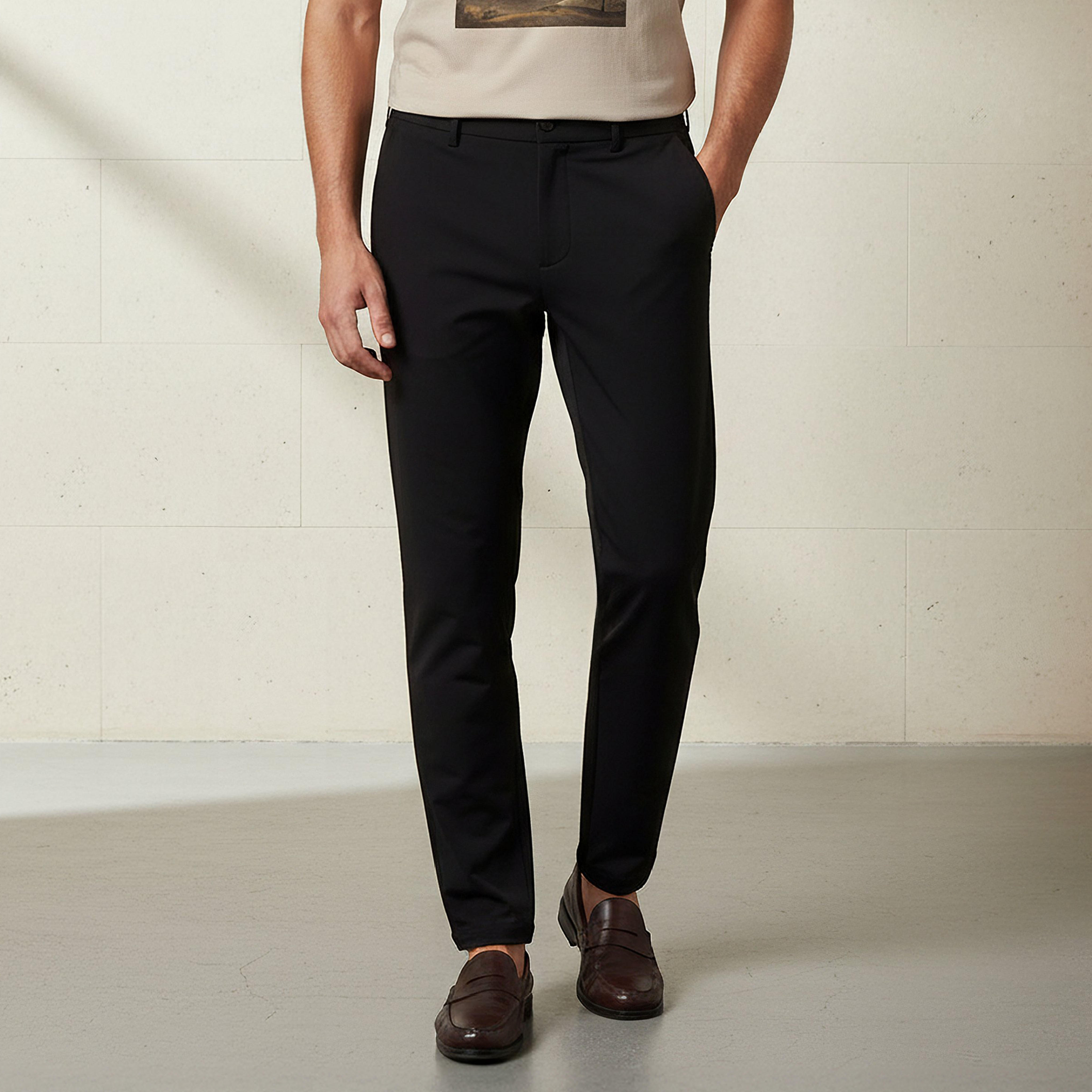 Iconic Men Slim Fit Trousers-men-clothing-coordsets-image-1