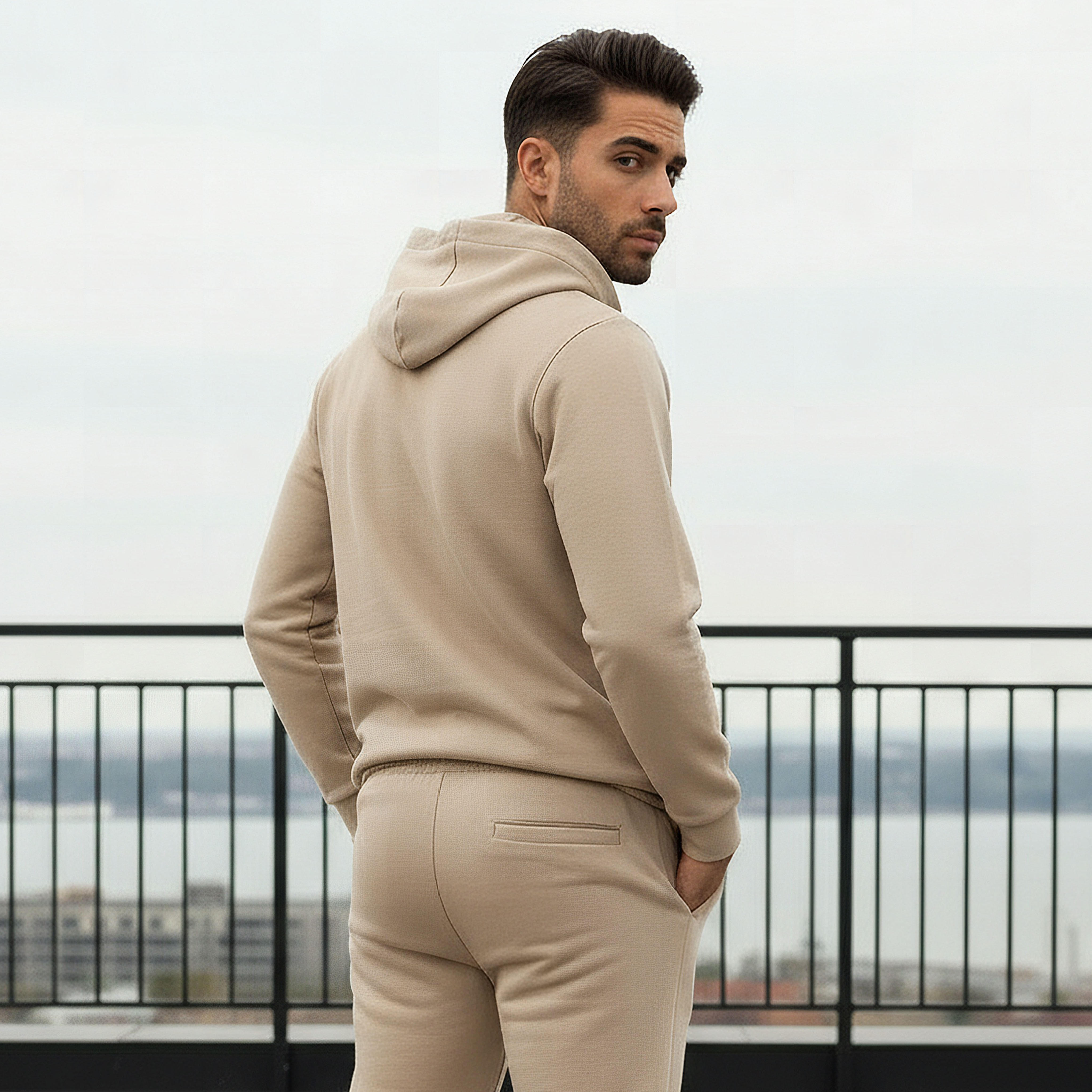 سويت شيرت سكوبا رجالي بسحاب من آيكونيك-men-winterwear-hoodiesandsweatshirts-image-2