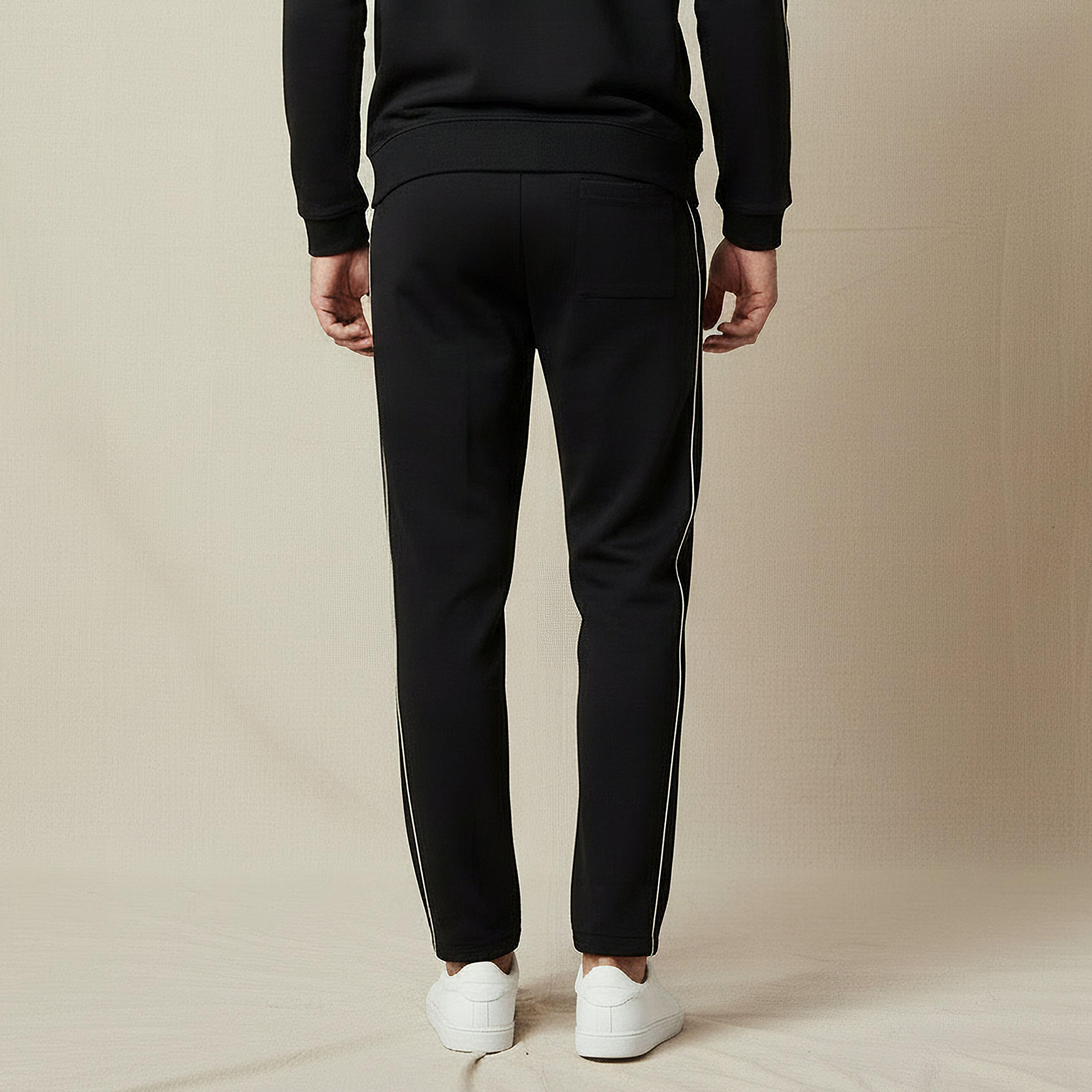 Iconic Men Regular Fit Joggers with Tape Detail-men-clothing-bottoms-joggers-image-3