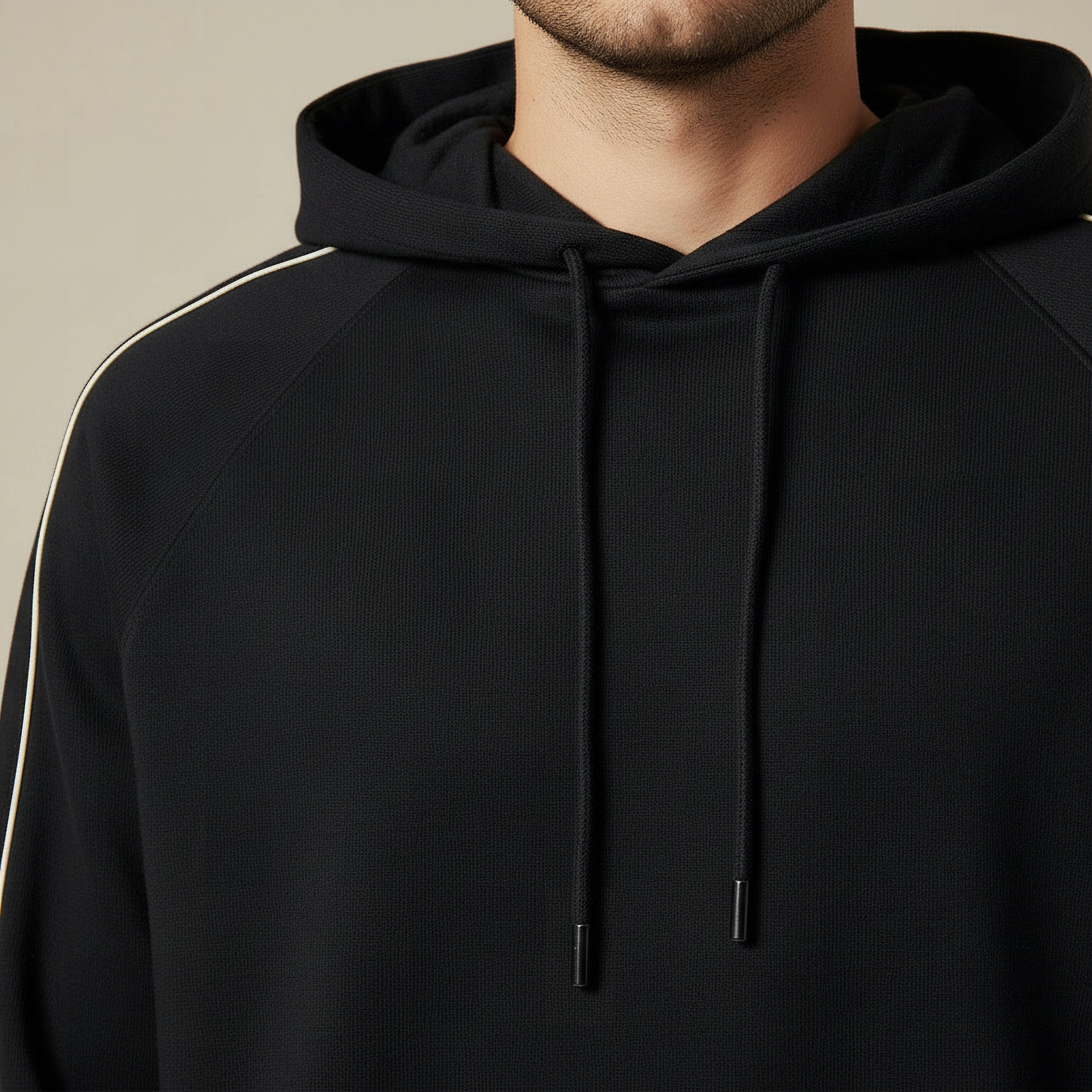هودي رجالي بشريط من آيكونيك-men-winterwear-hoodiesandsweatshirts-image-4