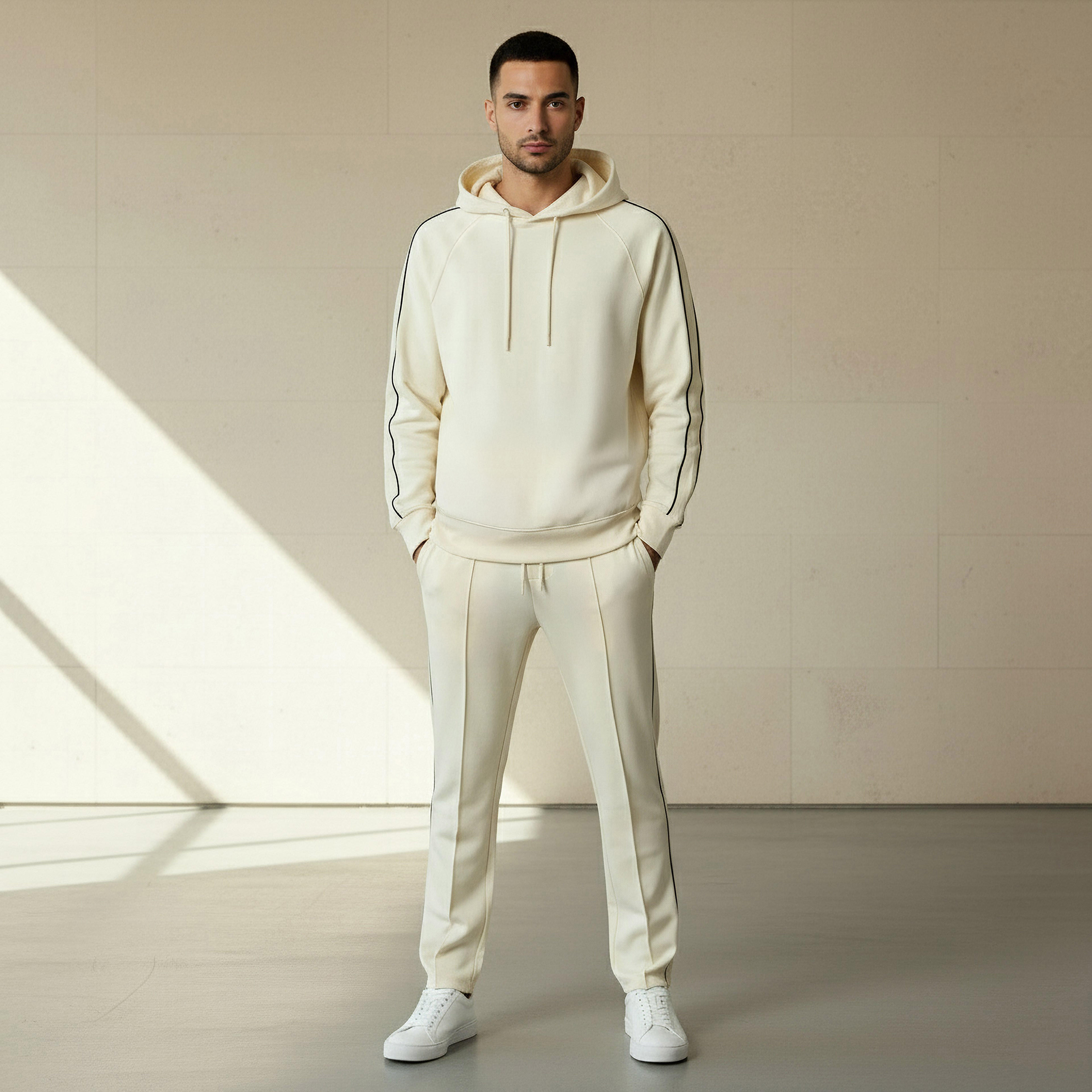 هودي رجالي بشريط من آيكونيك-men-winterwear-hoodiesandsweatshirts-image-2