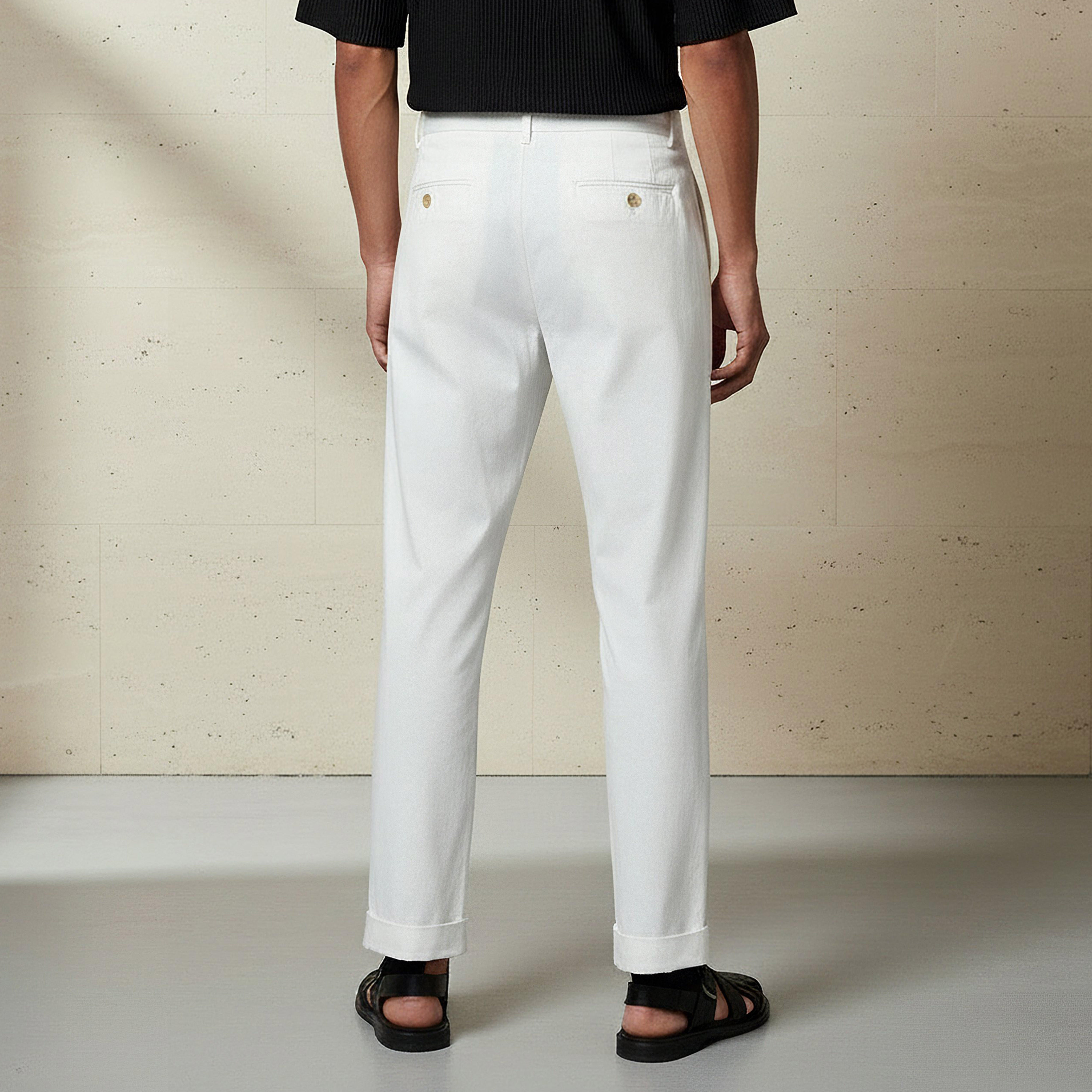 Iconic Men Regular Fit Trousers-men-clothing-bottoms-trousersandchinos-trousers-image-3